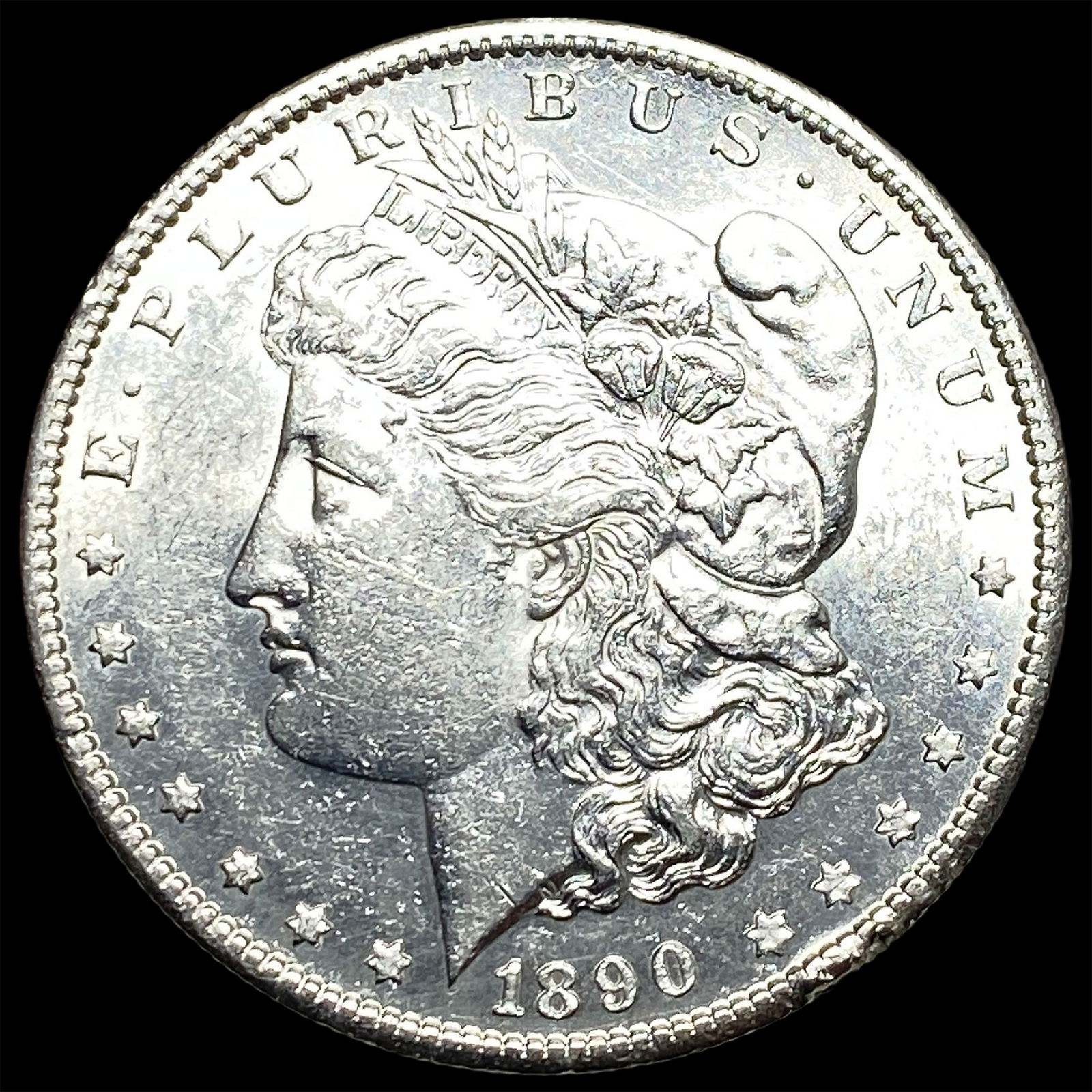 1890-S Silver Morgan Dollar UNCIRCULATED: 1890-S Silver Morgan Dollar UNCIRCULATED