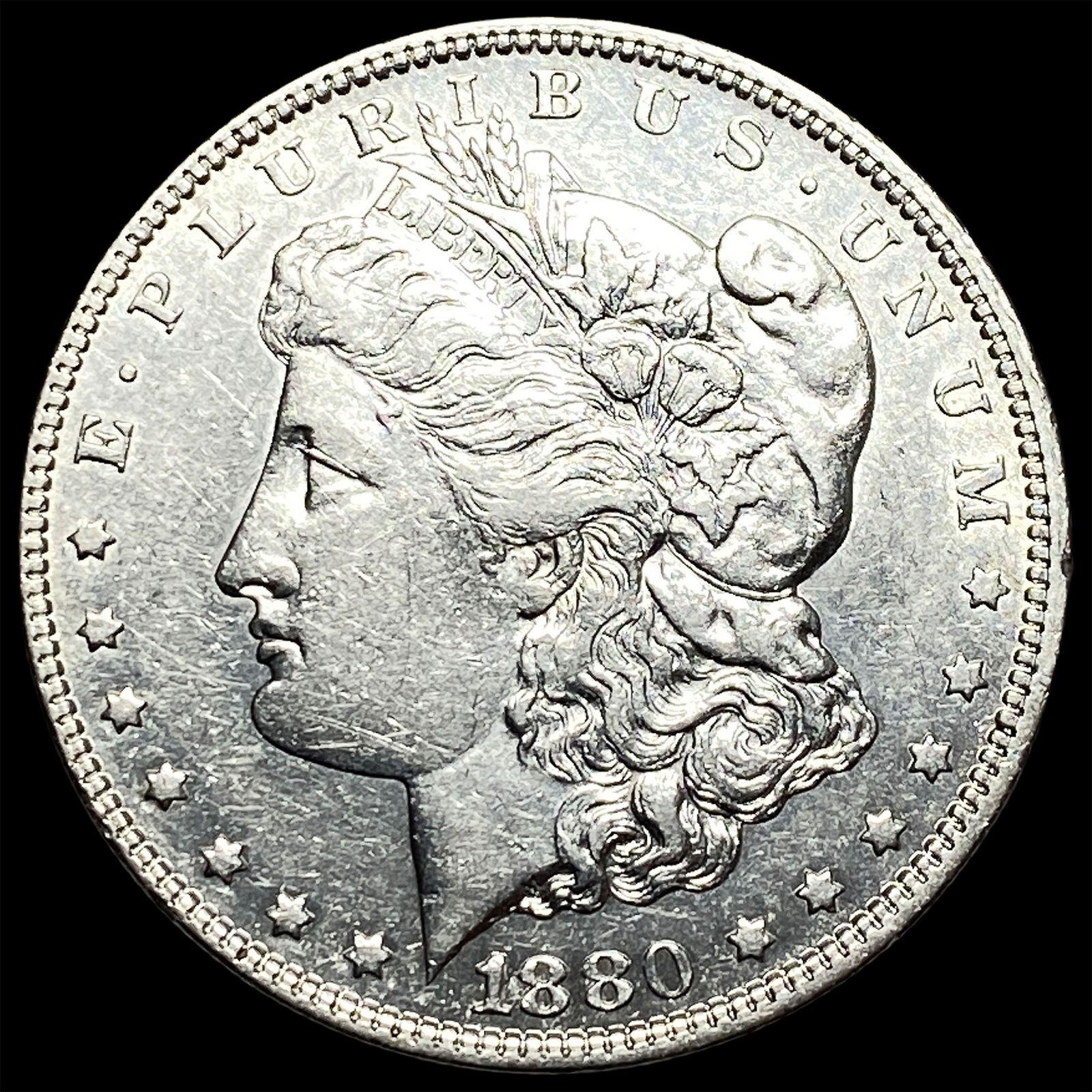1880-O Silver Morgan Dollar CLOSELY UNCIRCULATED: 1880-O Silver Morgan Dollar CLOSELY UNCIRCULATED