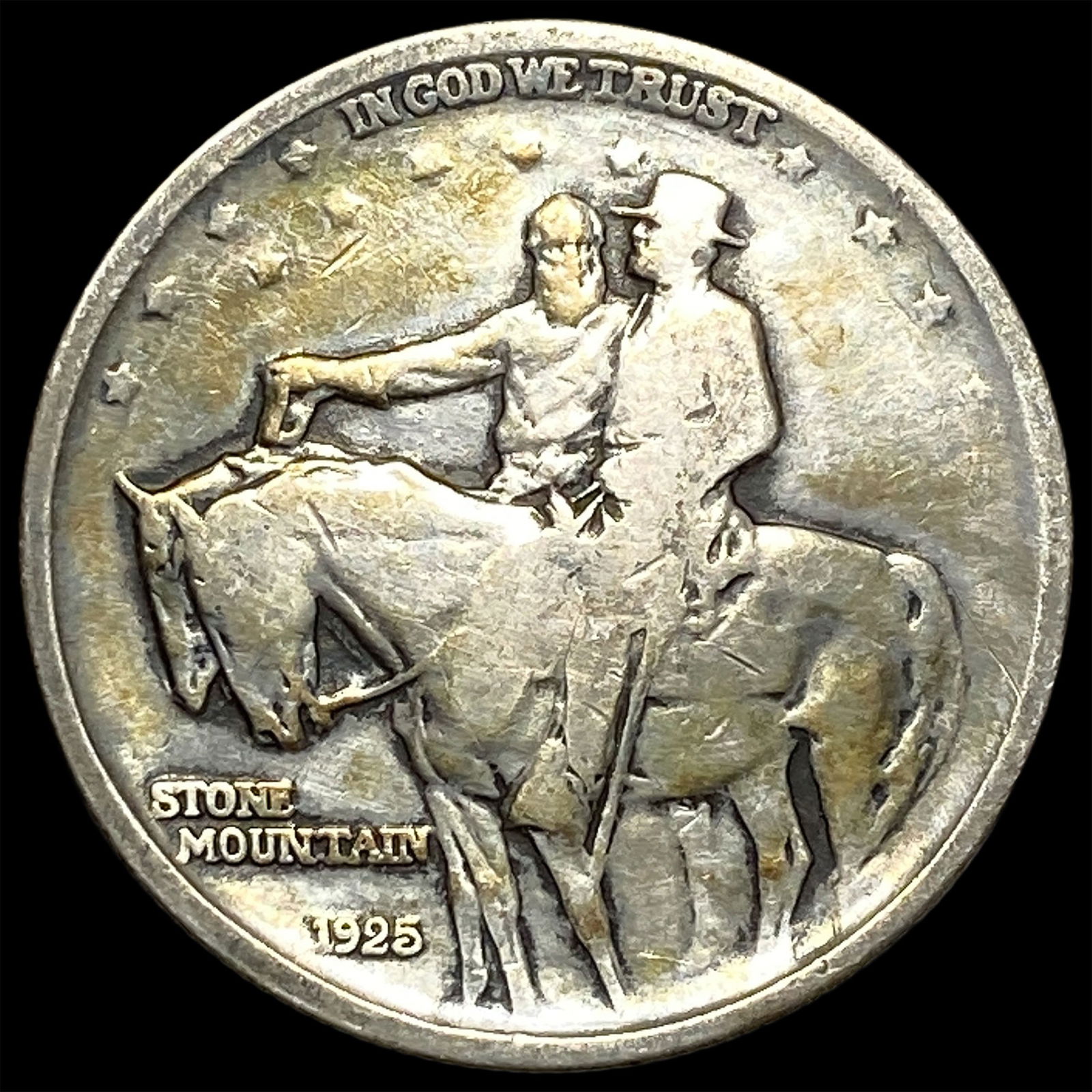 1925 Silver Half Dollar Stone Mountain HIGH GRADE: 1925 Silver Half Dollar Stone Mountain HIGH GRADE