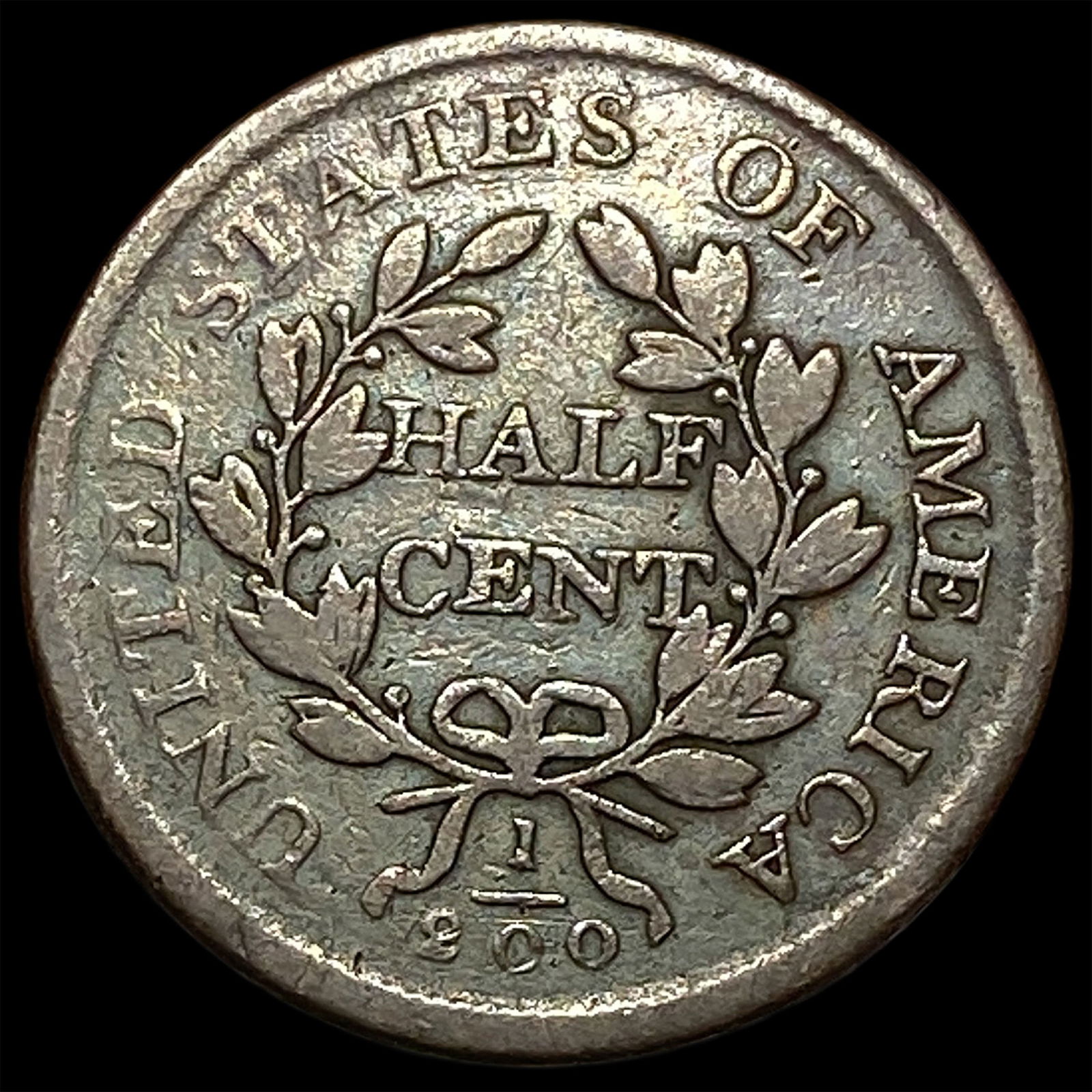 1806 Copper Half Cent NICELY CIRCULATED - 2