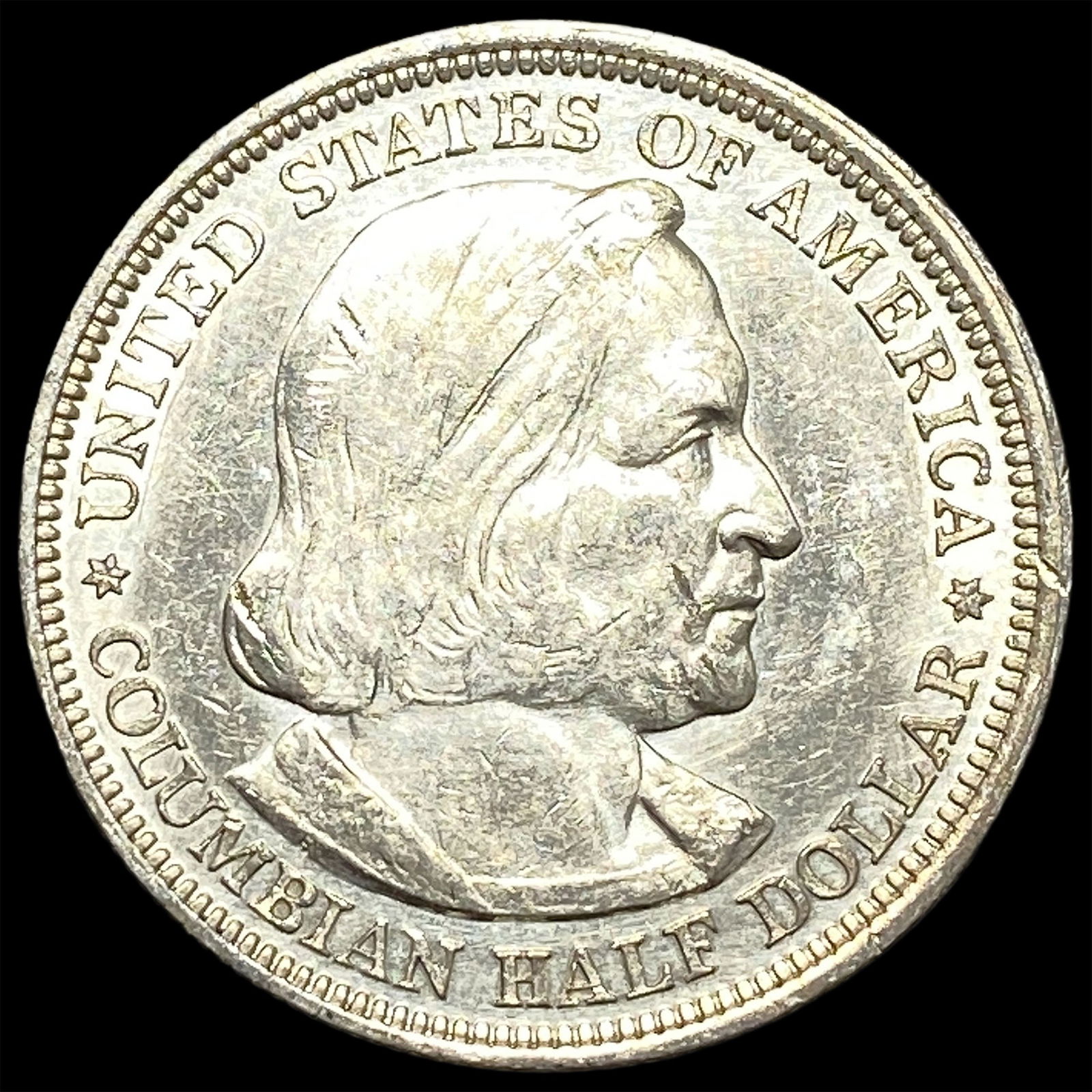 1893 Silver Columbian Half Dollar HIGH GRADE: 1893 Silver Columbian Half Dollar HIGH GRADE
