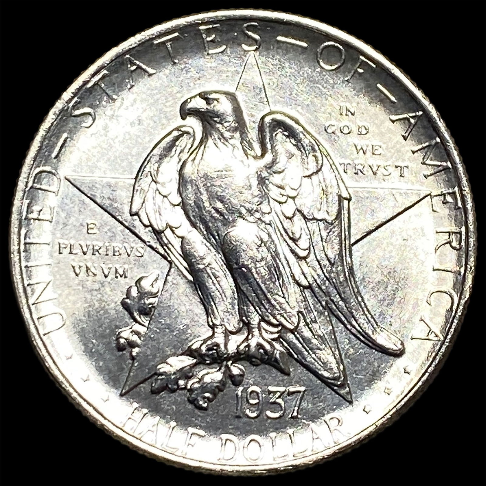 1937 Silver Half Dollar Texas Centennial UNCIRCULATED (1 of 2)