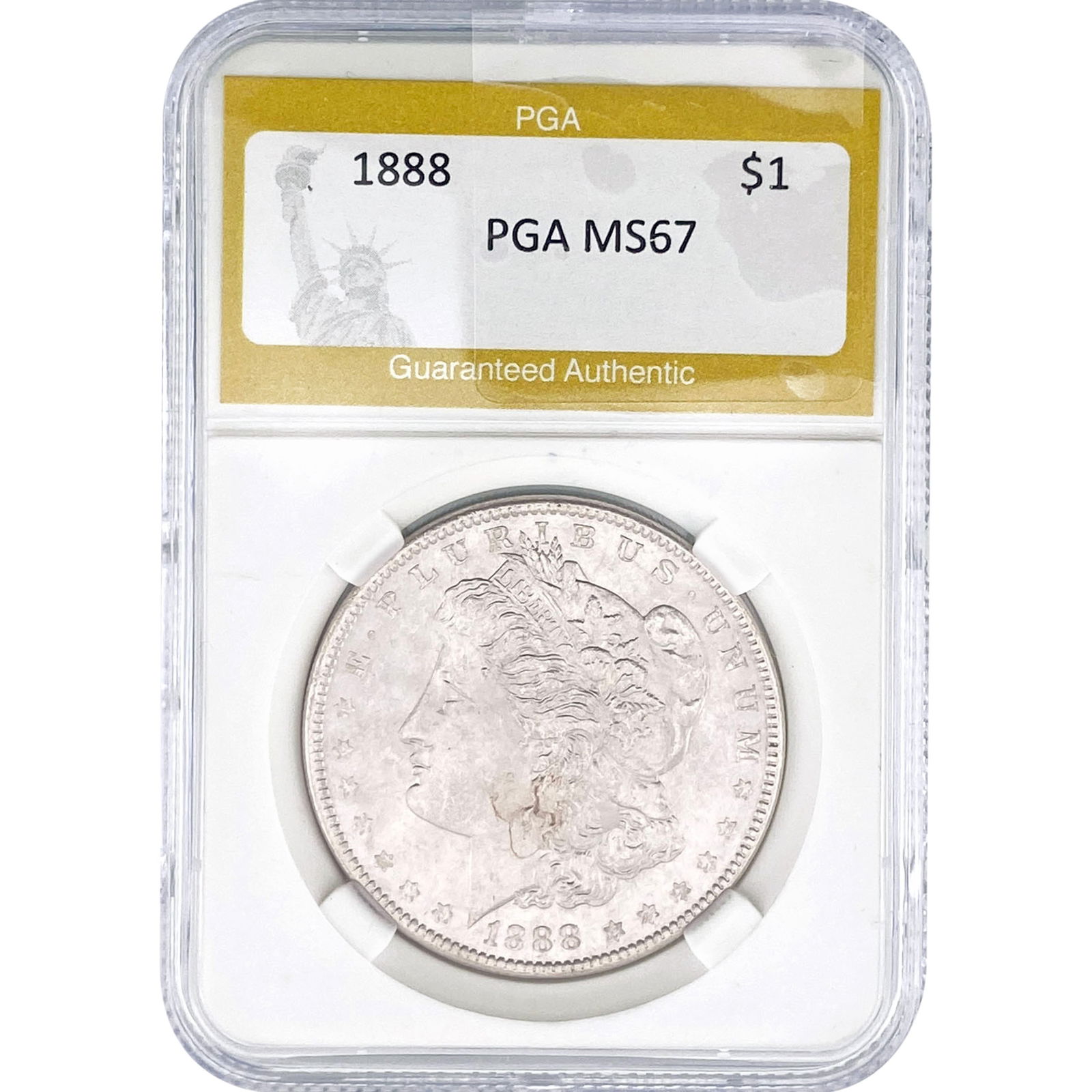 1888 Morgan Silver Dollar PGA MS67 (1 of 2)