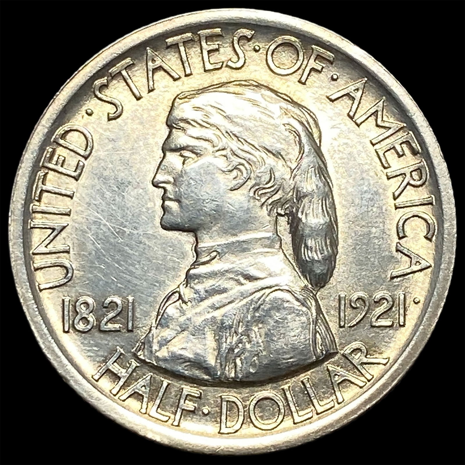 1921 Missouri Centennial Silver Half Dollar CLOSELY UNCIRCULATED (1 of 2)