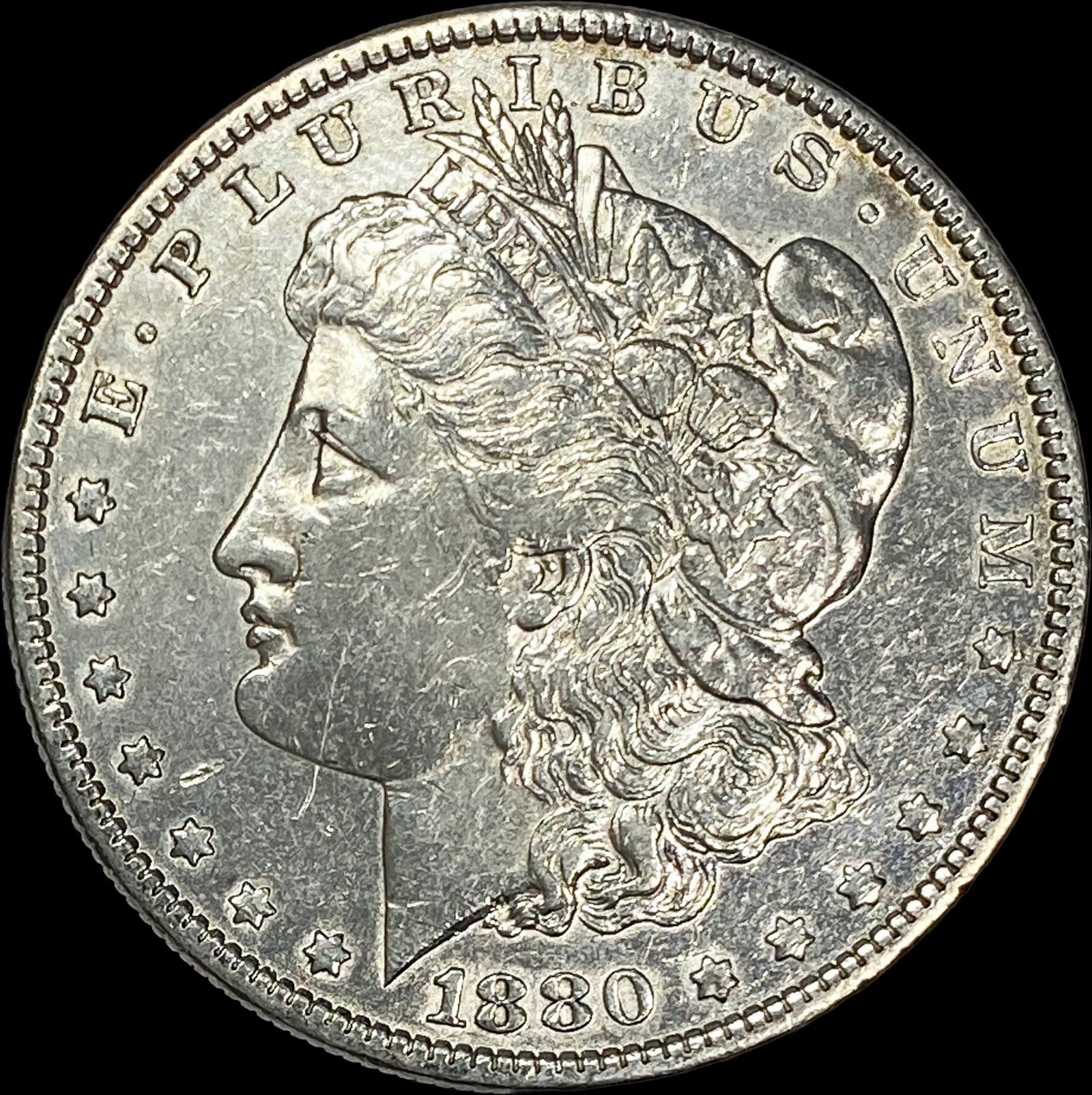1880 Morgan Silver Dollar UNCIRCULATED: 1880 Morgan Silver Dollar UNCIRCULATED
