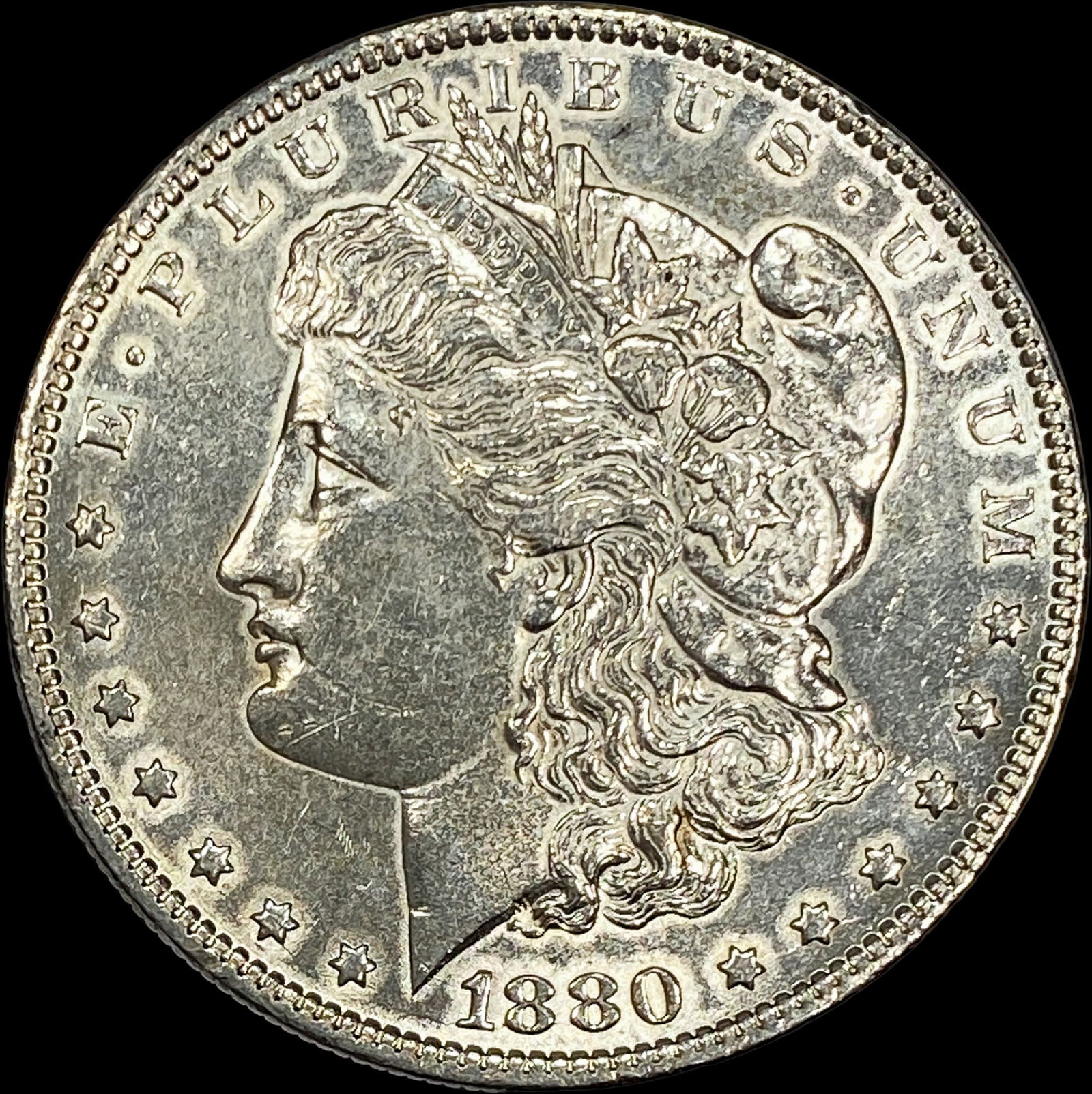 1880-O Silver Morgan Dollar UNCIRCULATED (1 of 2)
