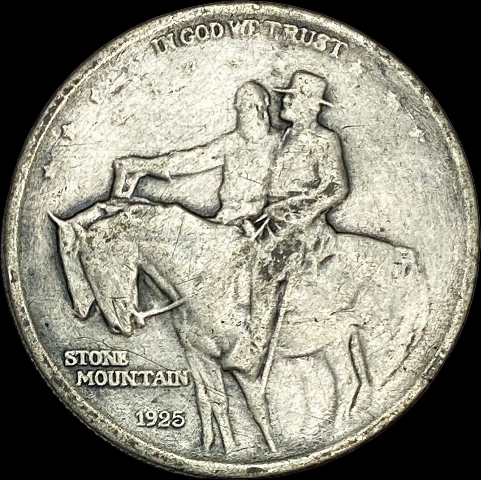 1925 Stone Mountain Silver Half Dollar HIGH GRADE (1 of 2)