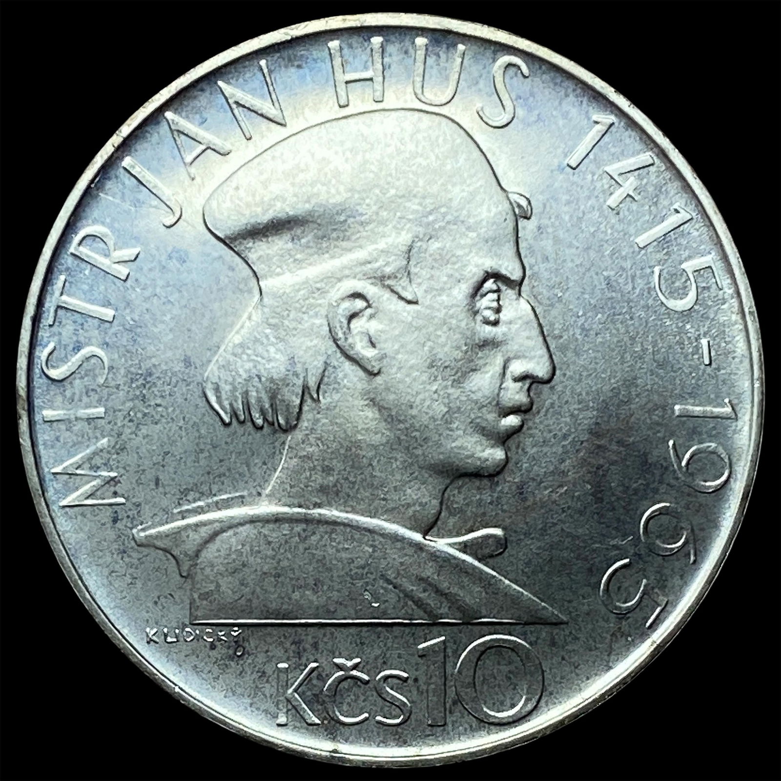1965 Czechoslovakia Silver 10 Korun UNCIRCULATED (1 of 2)