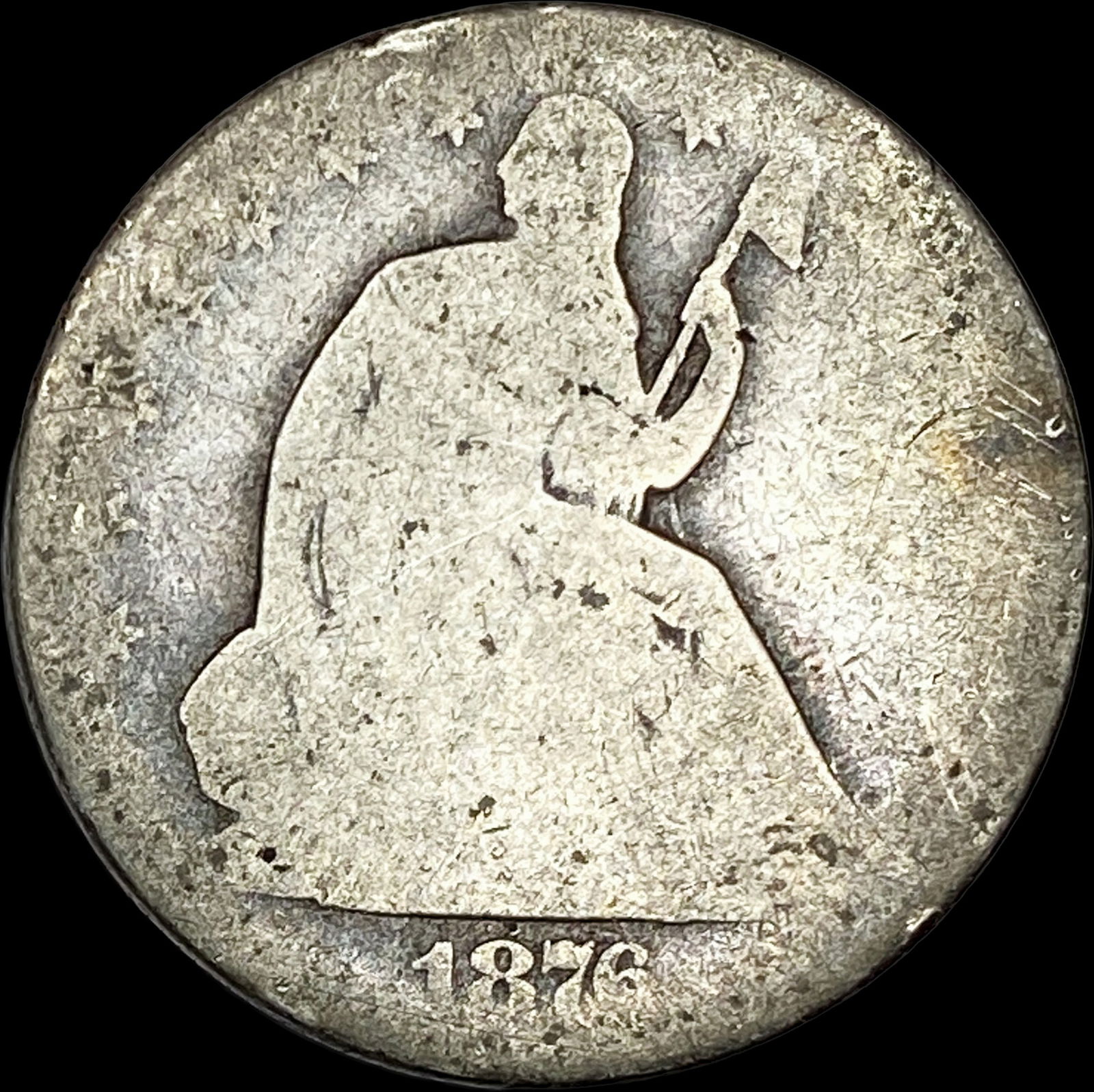 1876 Seated Liberty Quarter HIGH GRADE: 1876 Seated Liberty Quarter HIGH GRADE