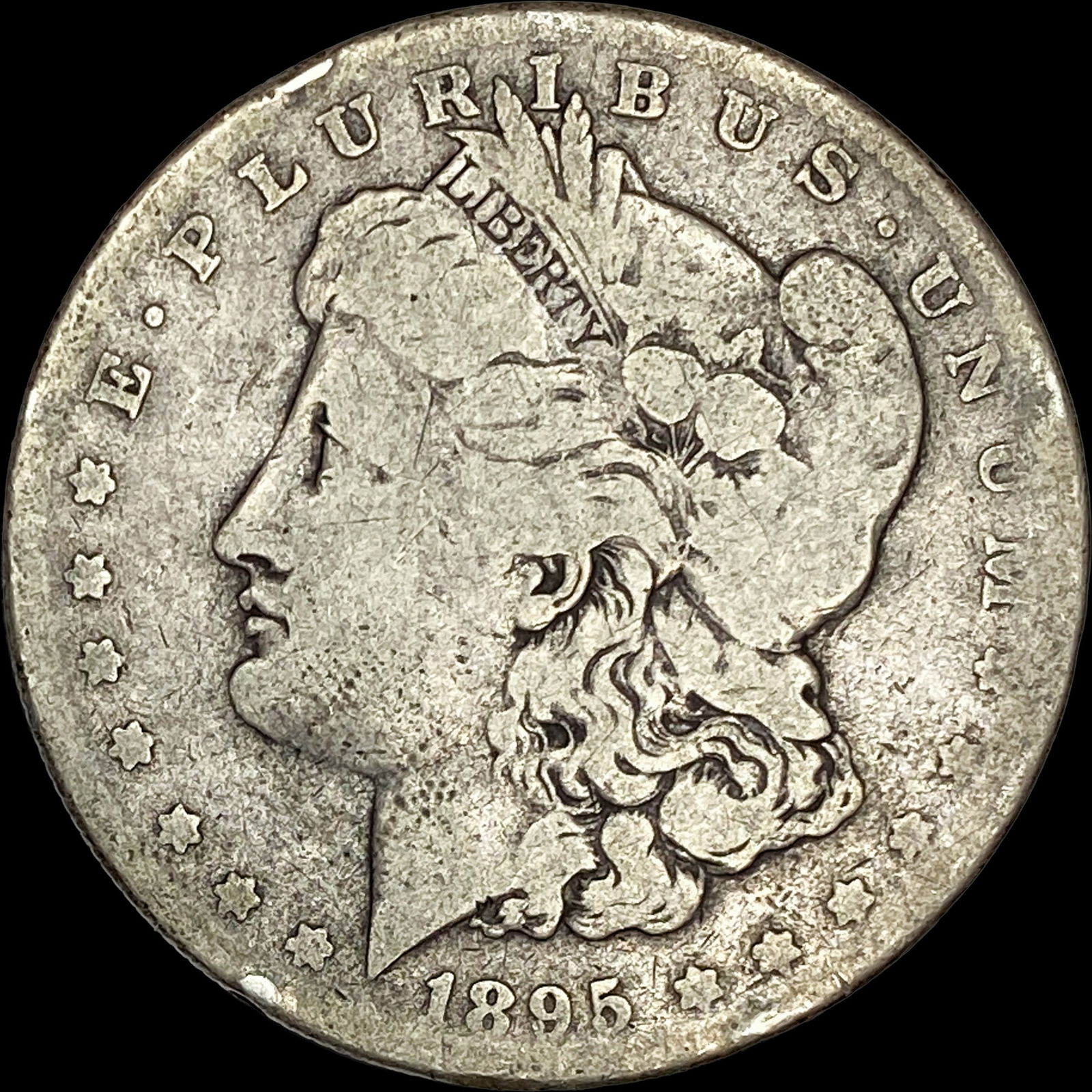 1895-O Silver Morgan Dollar NICELY CIRCULATED: 1895-O Silver Morgan Dollar NICELY CIRCULATED