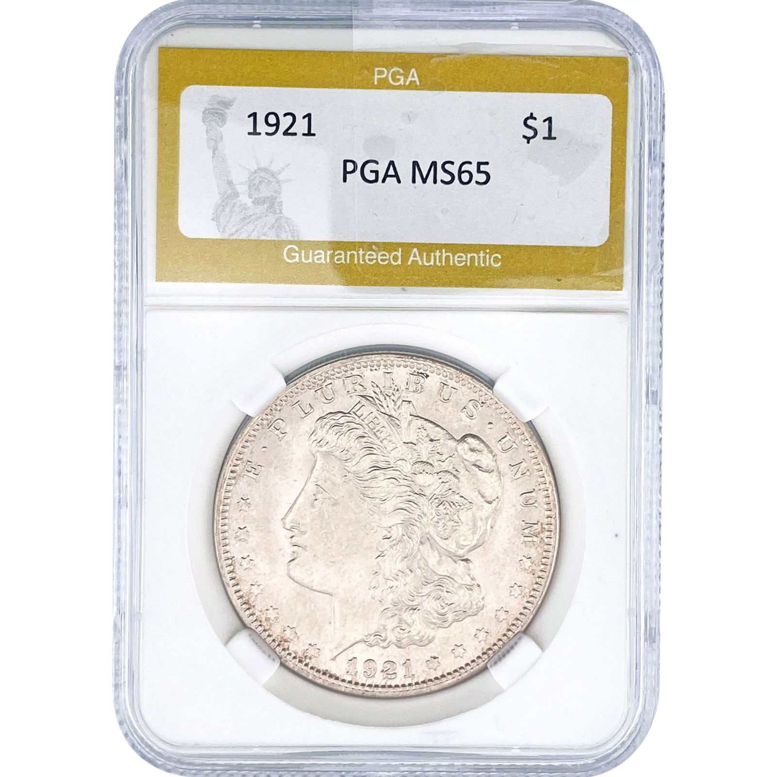 1921 Morgan Silver Dollar PGA MS65 (1 of 2)