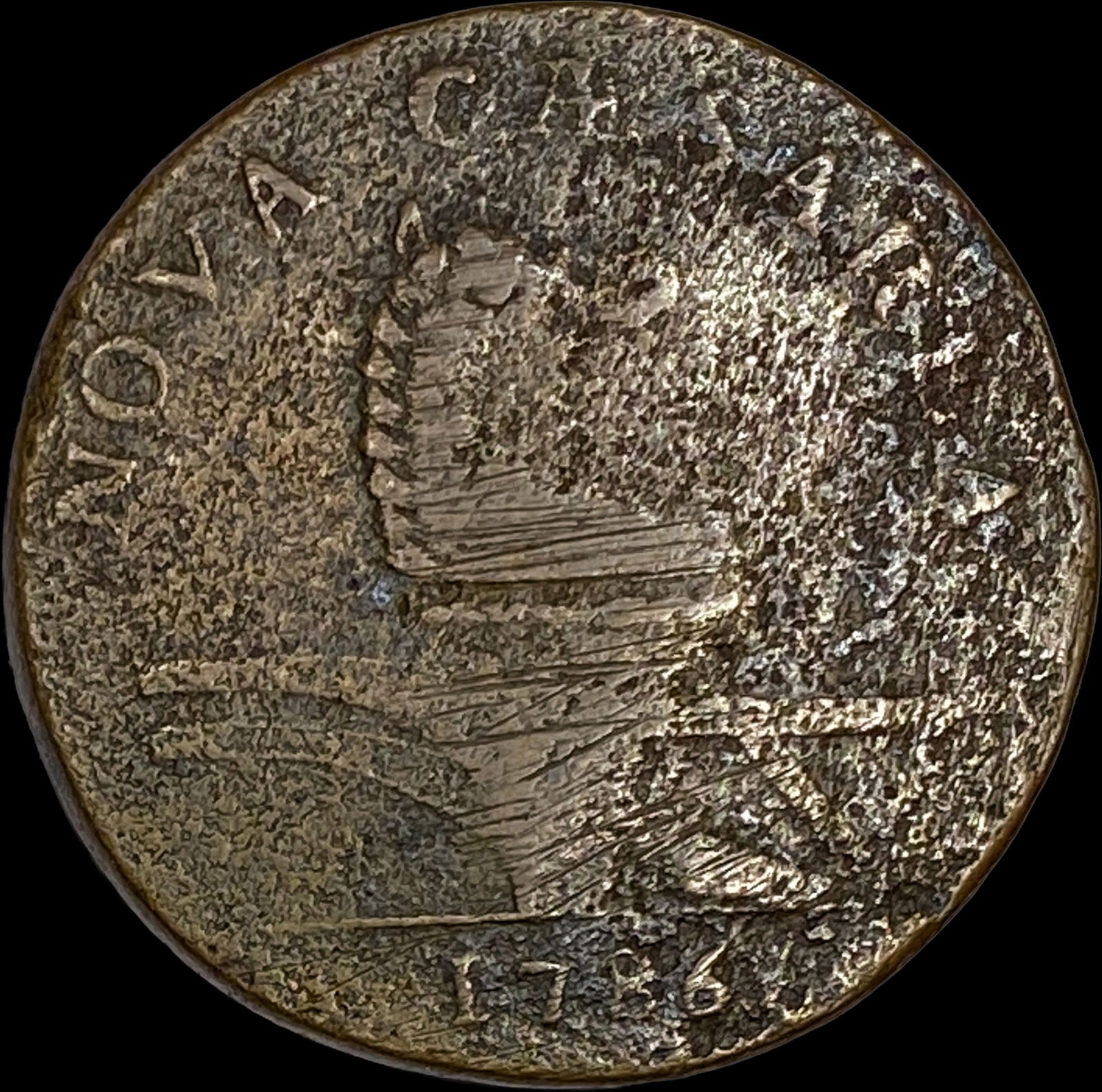 1786 New Jersey Copper Coin LIGHTLY CIRCULATED (1 of 2)