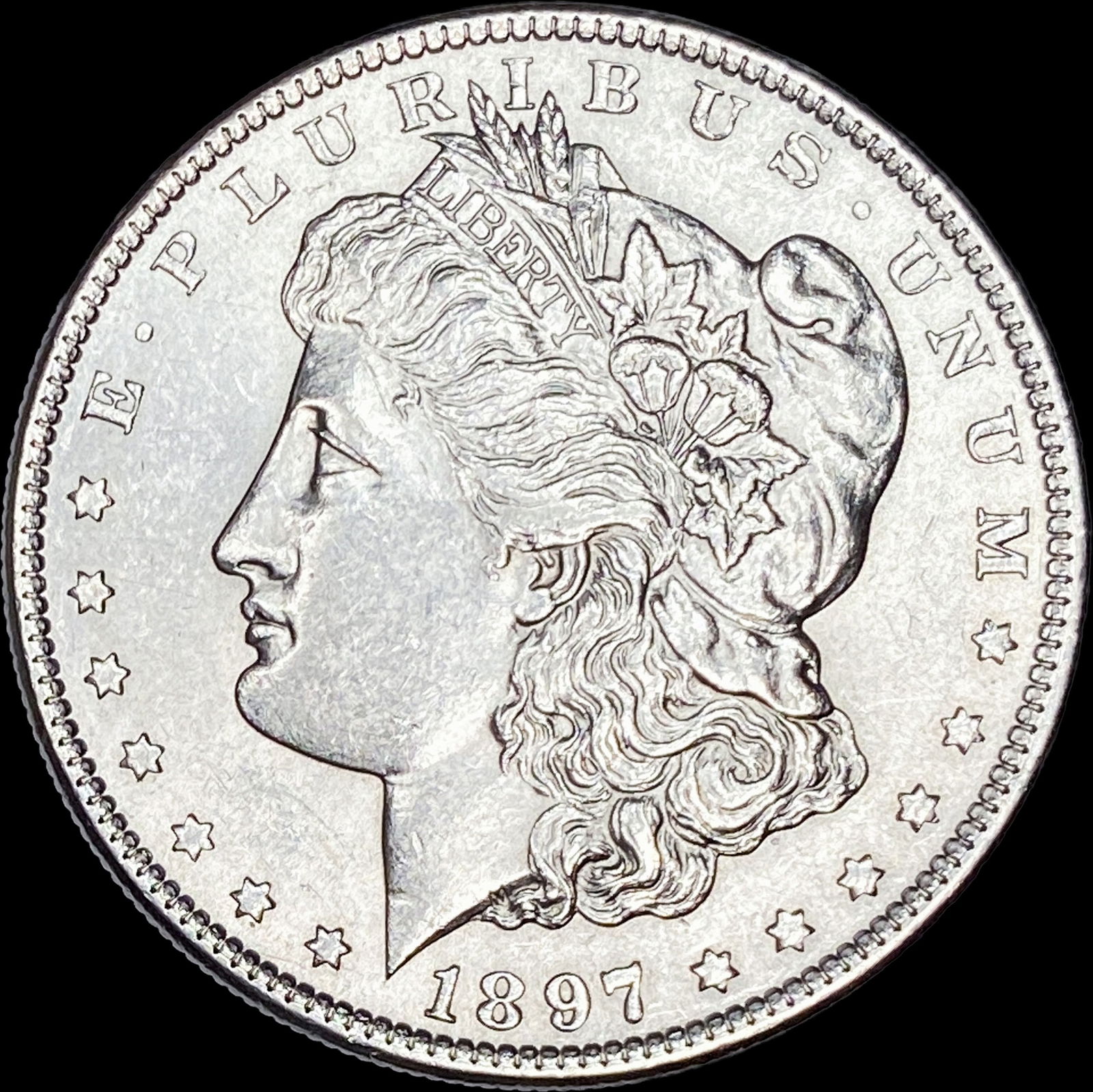 1897-S Silver Morgan Dollar UNCIRCULATED: 1897-S Silver Morgan Dollar UNCIRCULATED