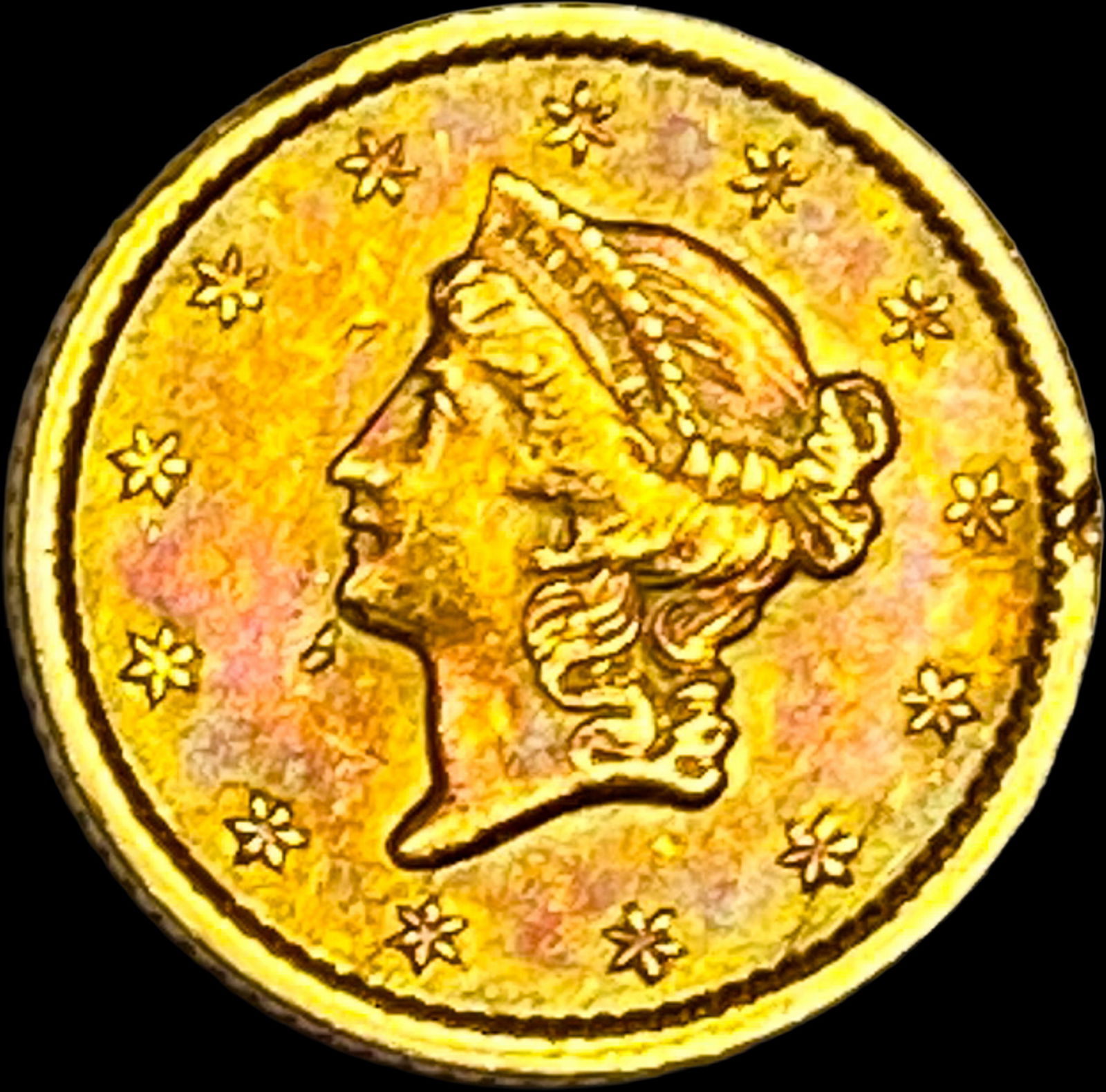 1851 Gold $1 Type 1 HIGH GRADE (1 of 2)