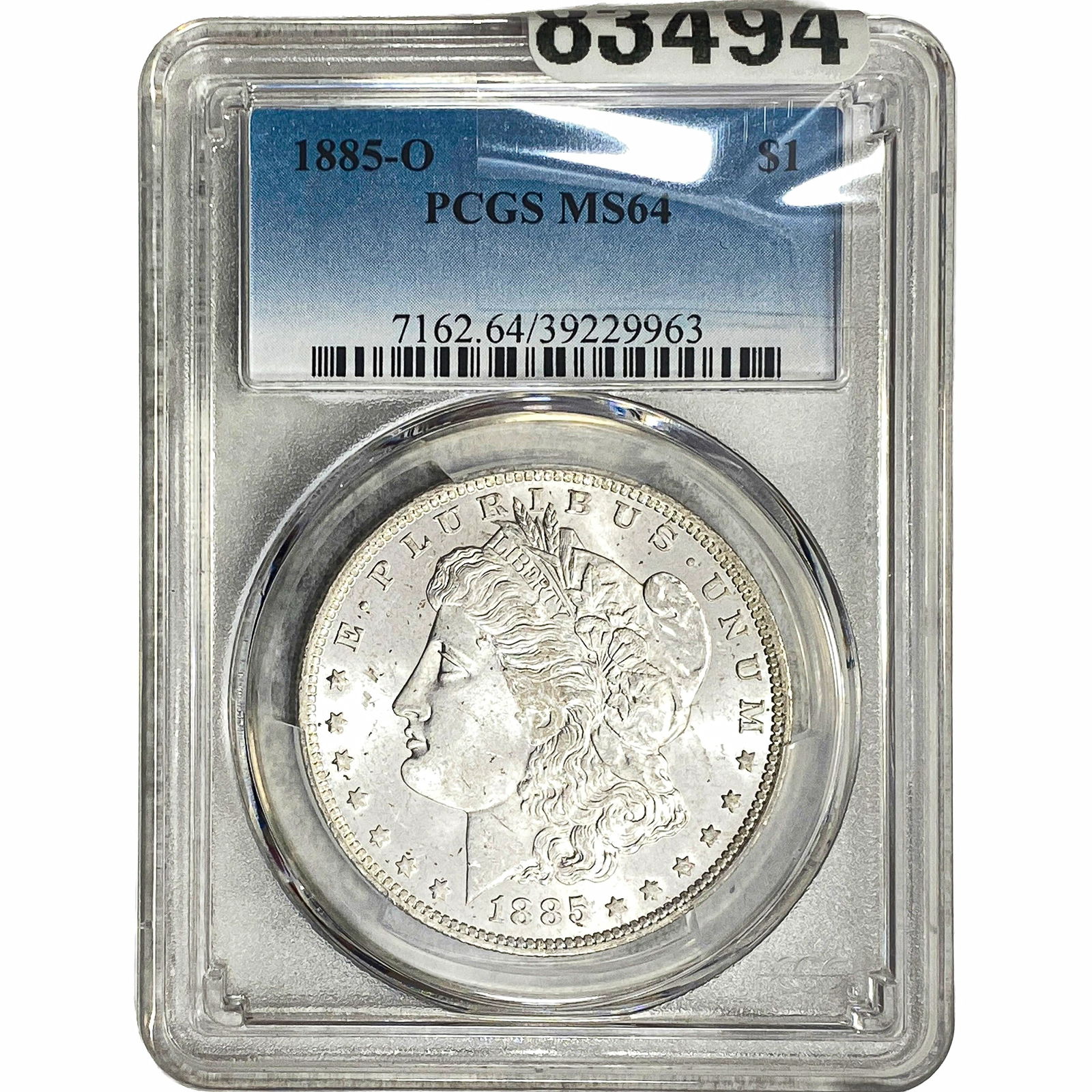1885-O Morgan Silver Dollar PCGS MS64 (1 of 2)