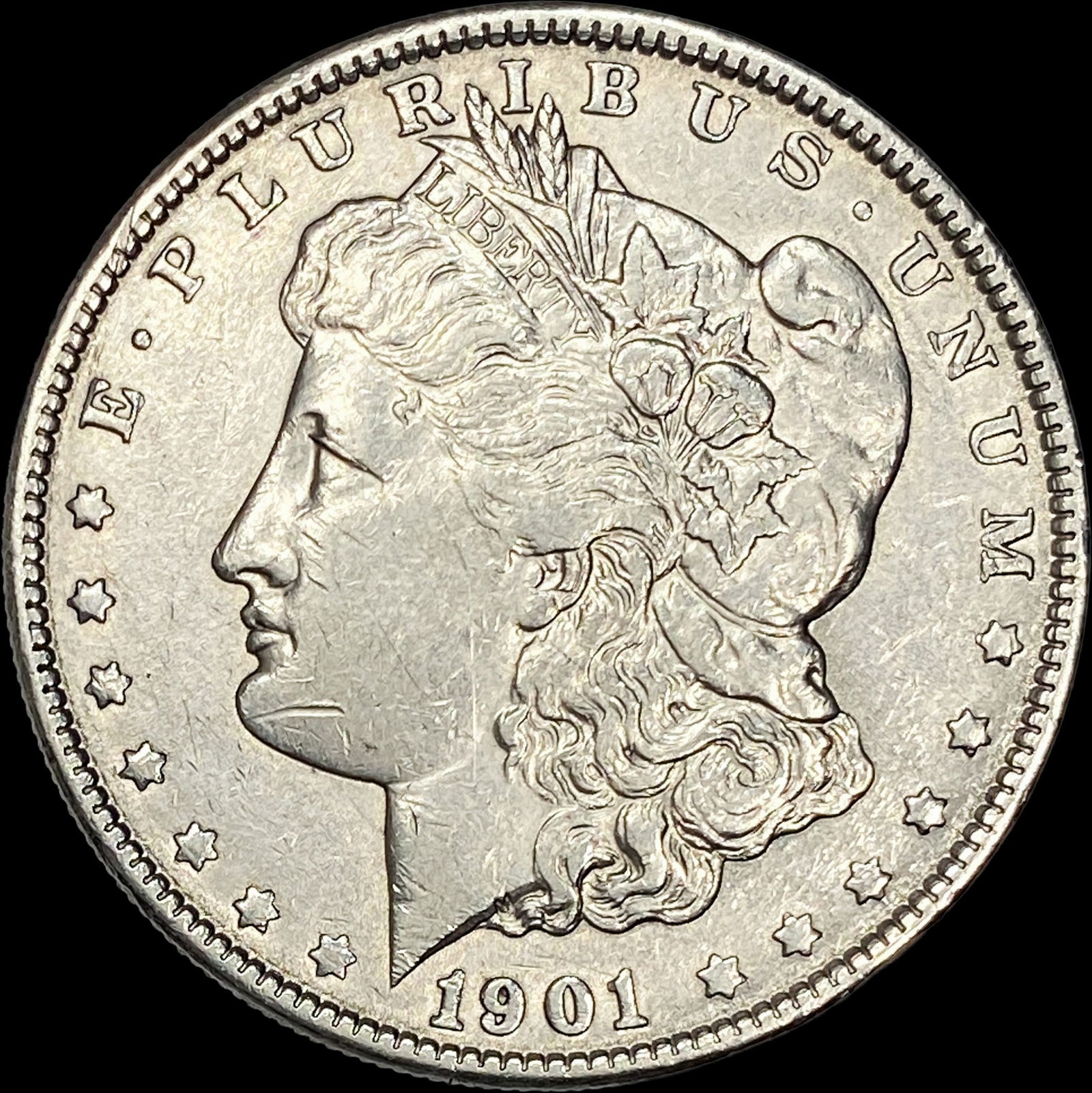 1901 Morgan Silver Dollar CLOSELY UNCIRCULATED (1 of 2)