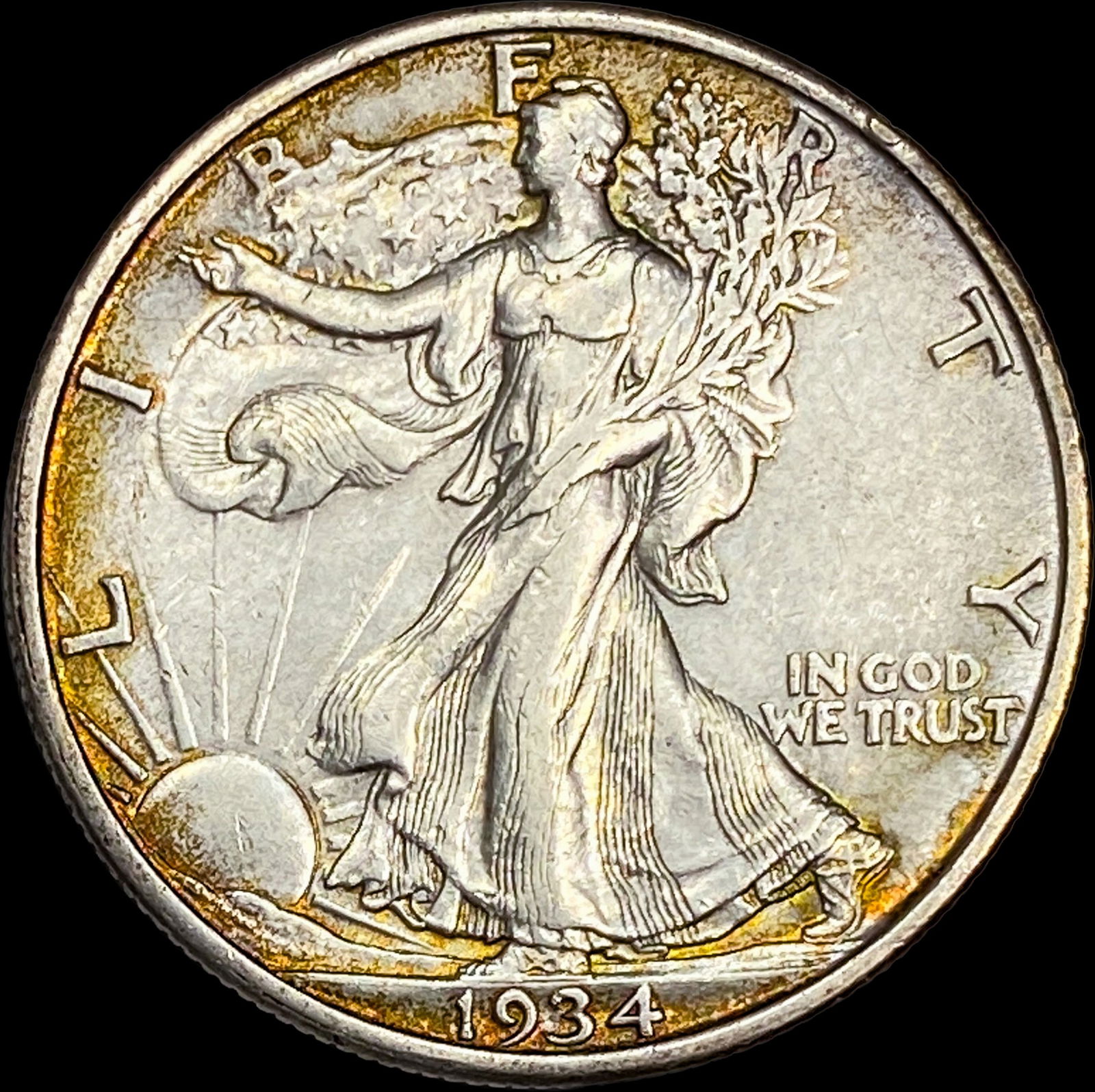 1934-S Silver Half Dollar CLOSELY UNCIRCULATED (1 of 2)