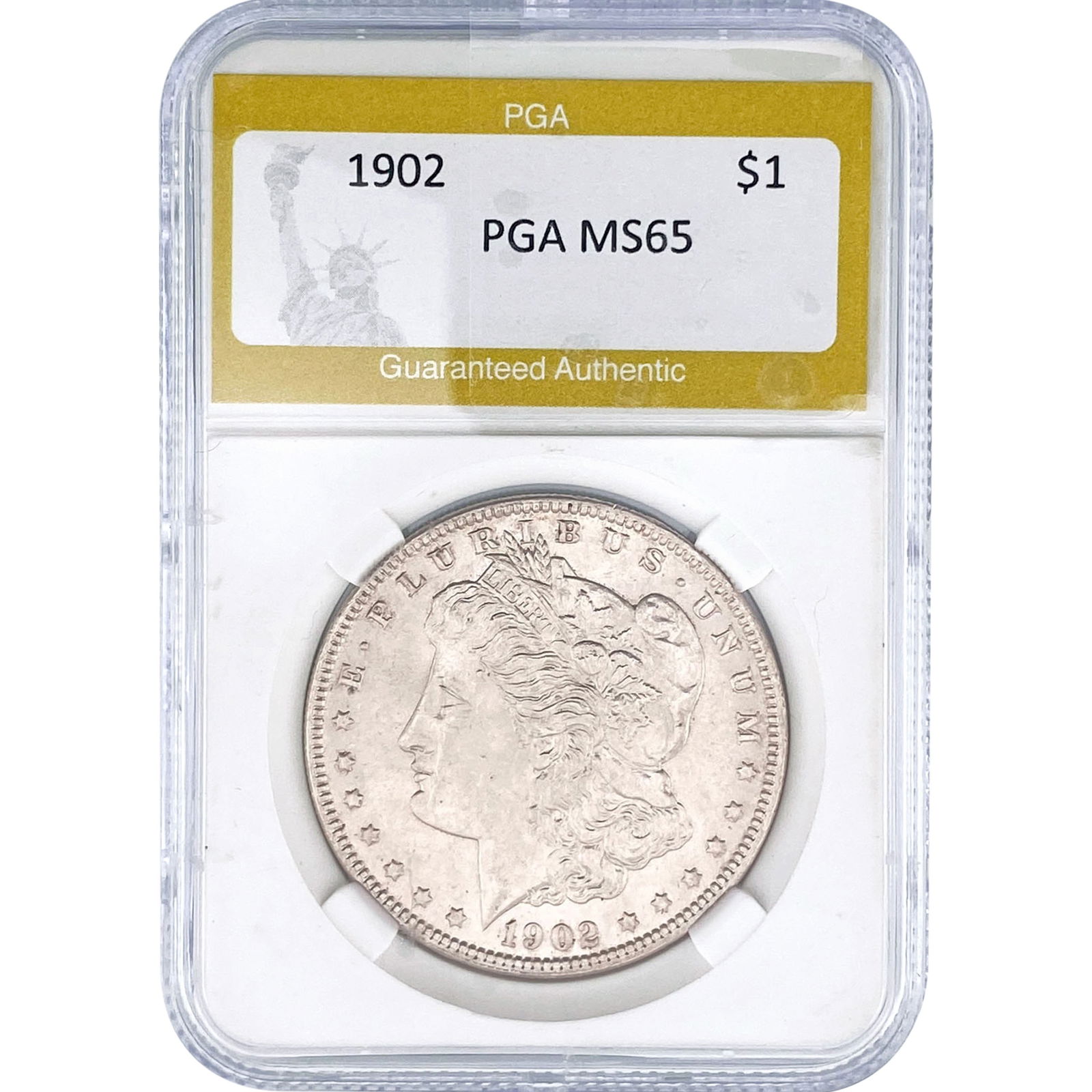 1902 Morgan Silver Dollar PGA MS65 (1 of 2)