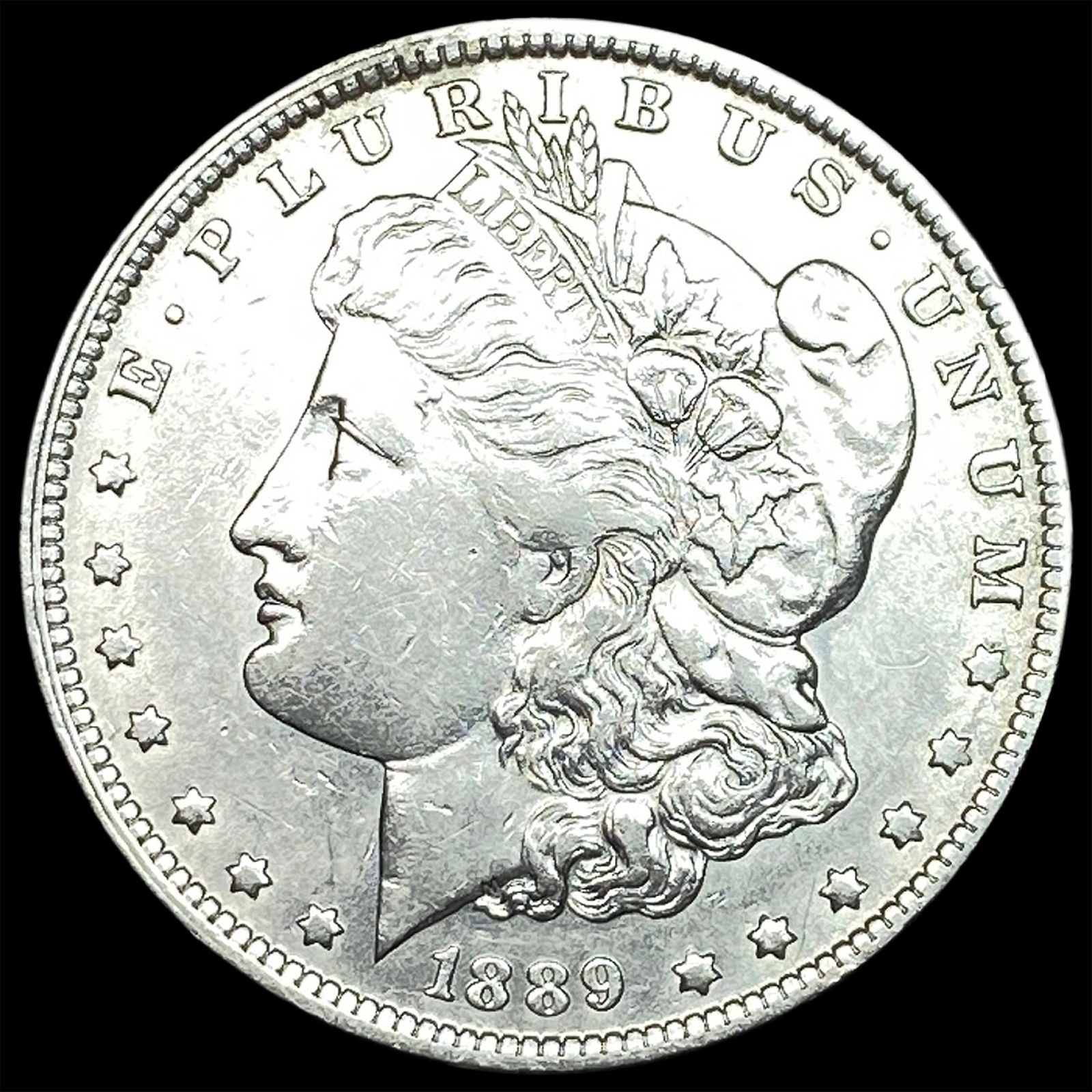 1889 Morgan Silver Dollar CLOSELY UNCIRCULATED: 1889 Morgan Silver Dollar CLOSELY UNCIRCULATED