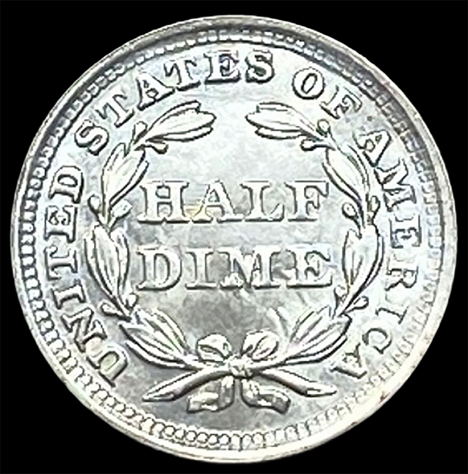 1857 Silver Half Dime UNCIRCULATED - 2