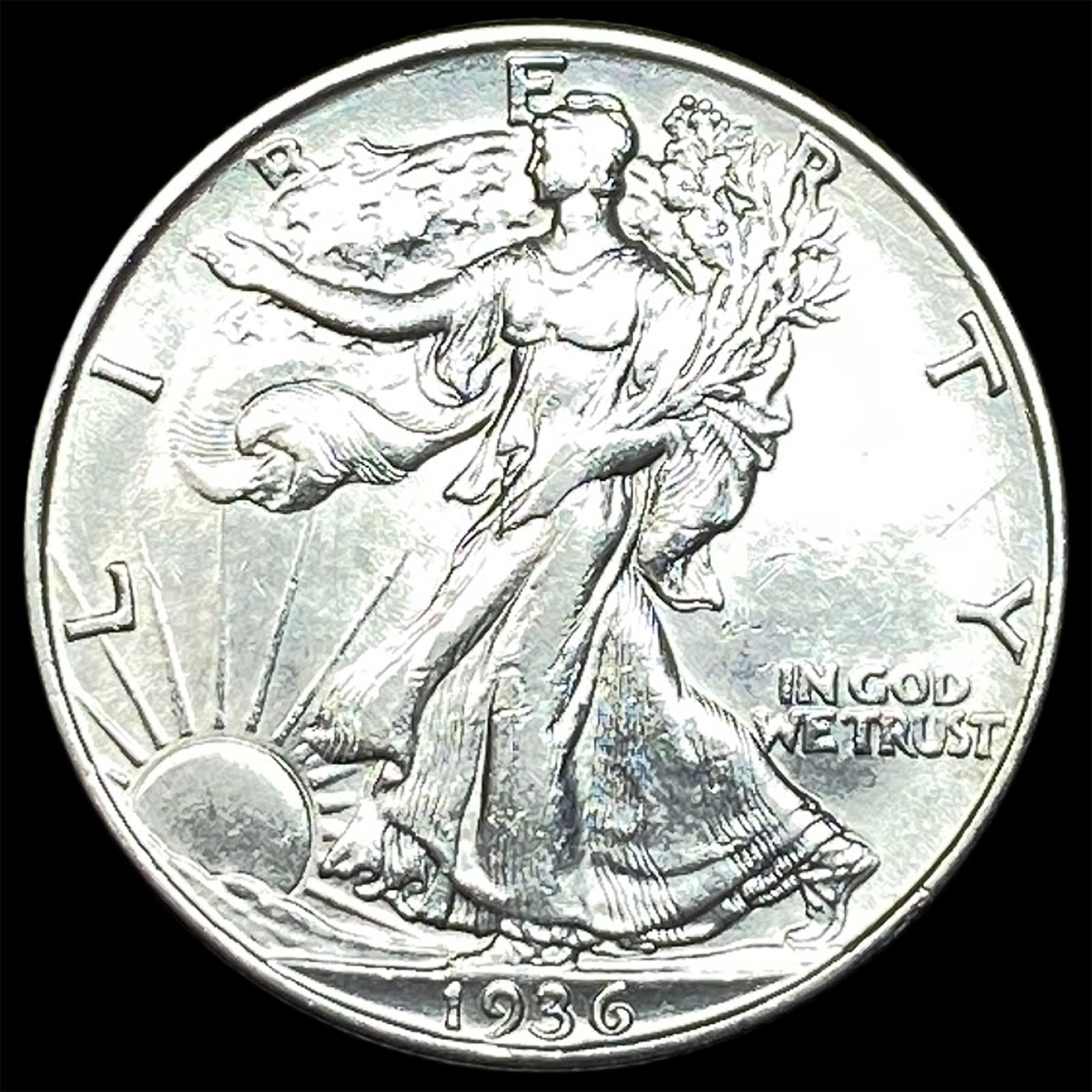1936 Walking Liberty Half Dollar CLOSELY UNCIRCULATED (1 of 2)