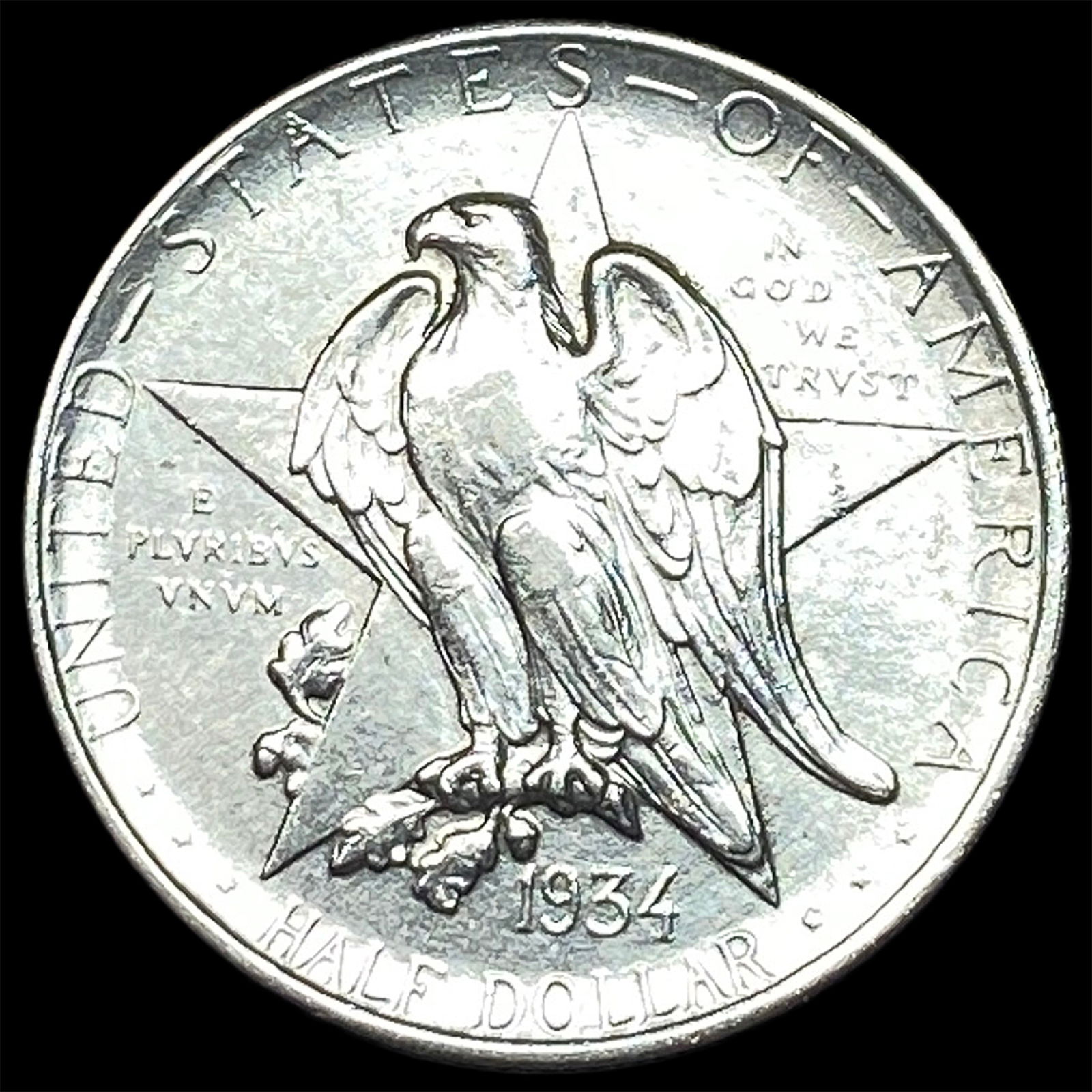 1934 Texas Independence Centennial Half Dollar UNCIRCULATED (1 of 2)