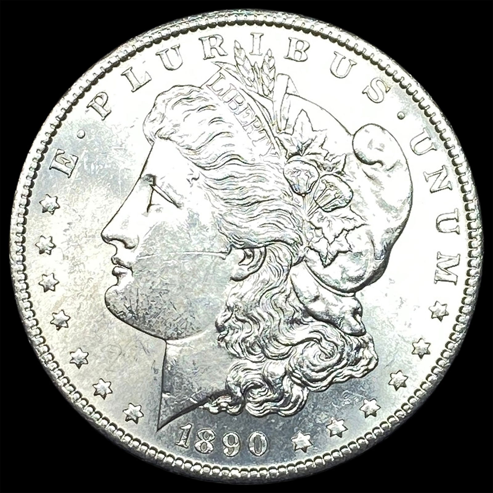 1890-S Silver Morgan Dollar UNCIRCULATED: 1890-S Silver Morgan Dollar UNCIRCULATED