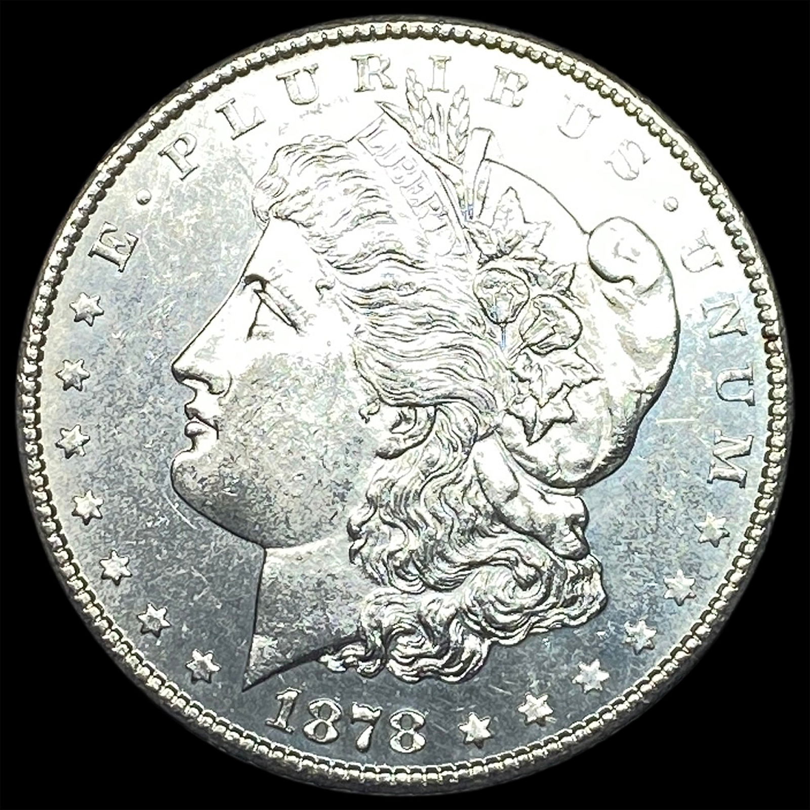 1878-S Silver Morgan Dollar UNCIRCULATED: 1878-S Silver Morgan Dollar UNCIRCULATED
