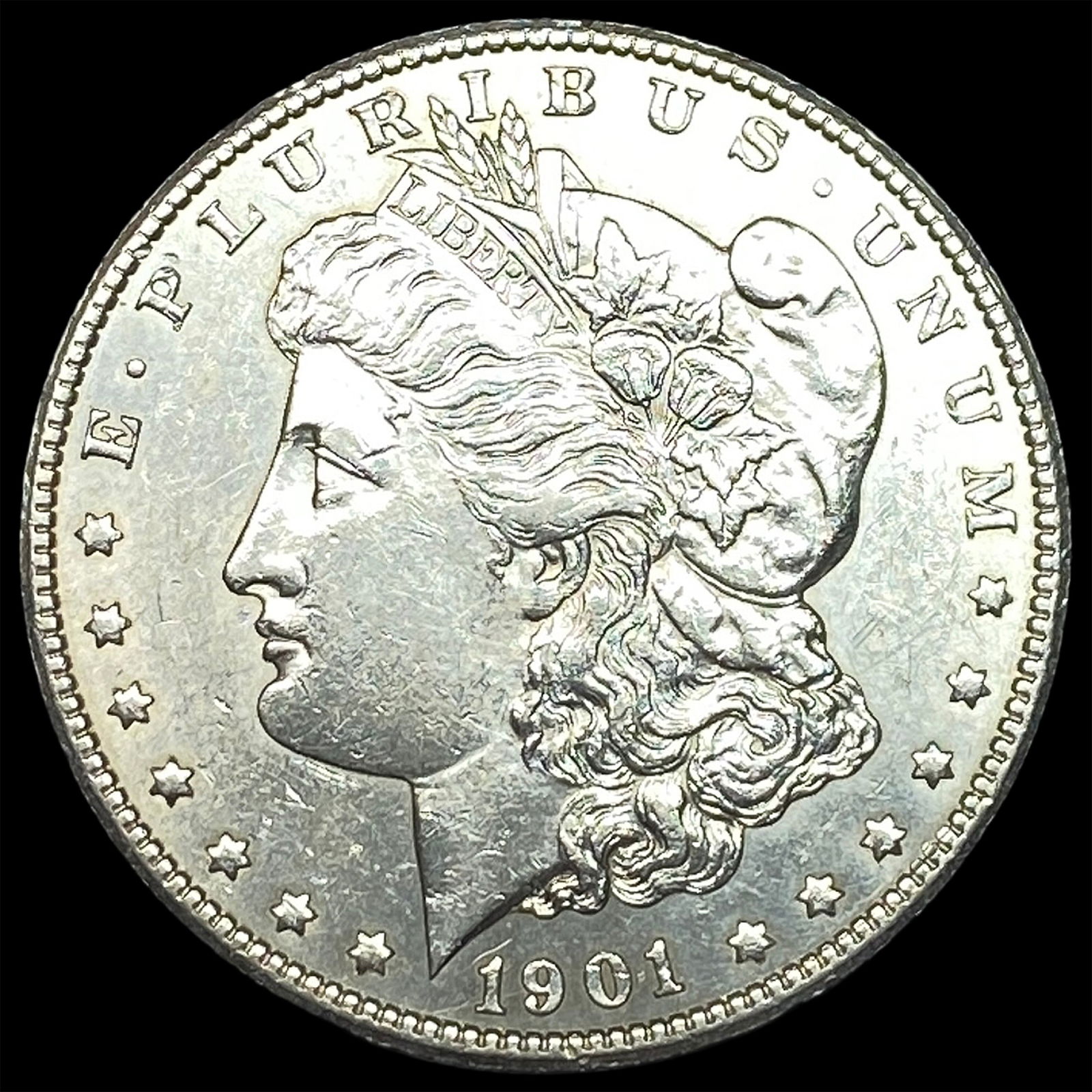 1901-S Silver Morgan Dollar CHOICE AU (1 of 2)
