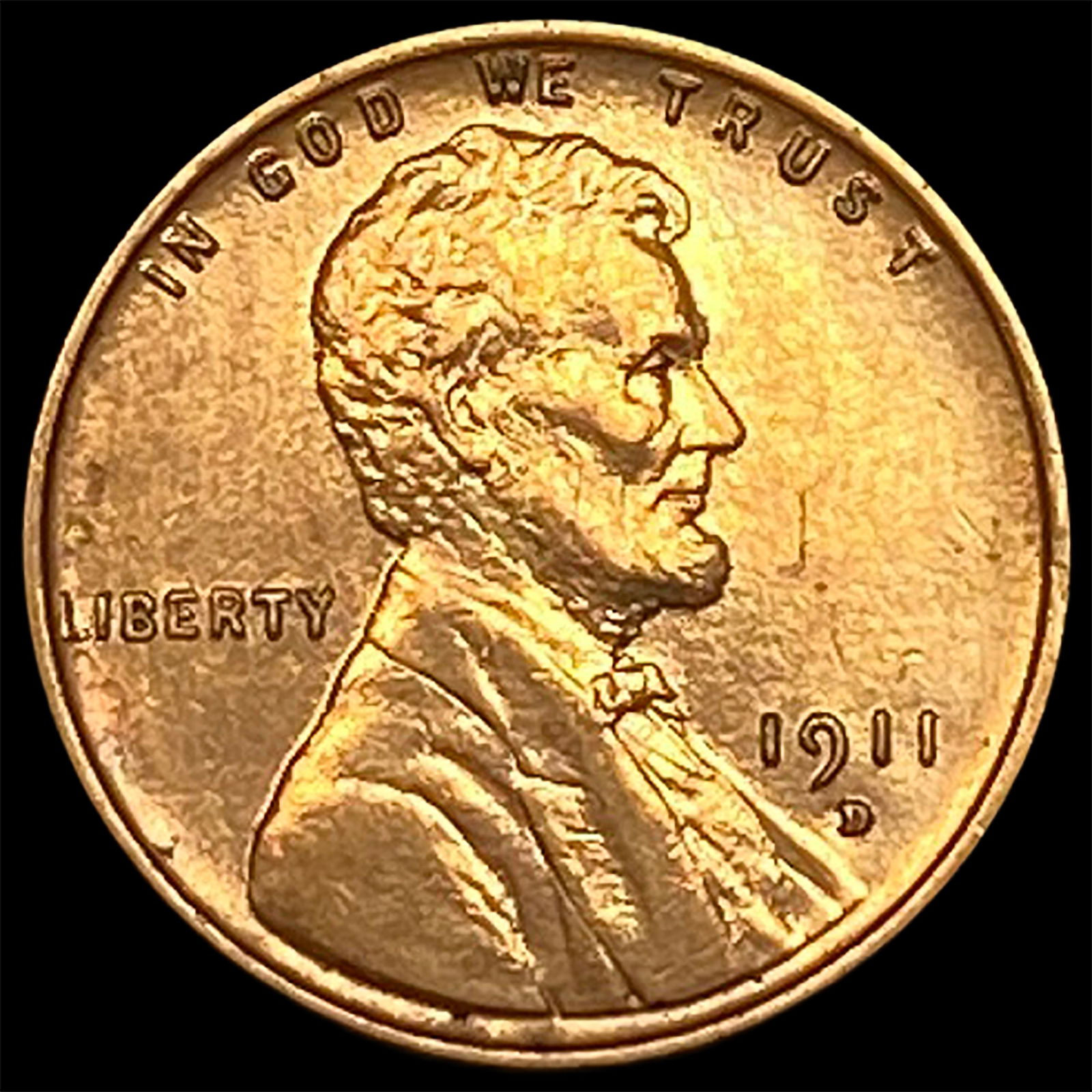 1911-D Bronze Lincoln Wheat Cent UNCIRCULATED: 1911-D Bronze Lincoln Wheat Cent UNCIRCULATED
