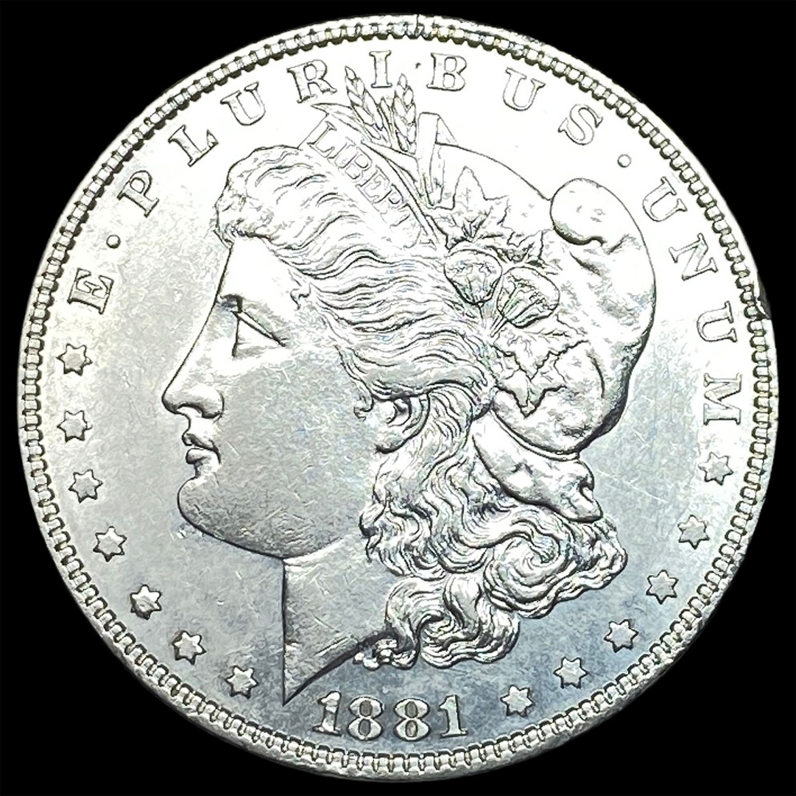 1881 Morgan Silver Dollar UNCIRCULATED: 1881 Morgan Silver Dollar UNCIRCULATED