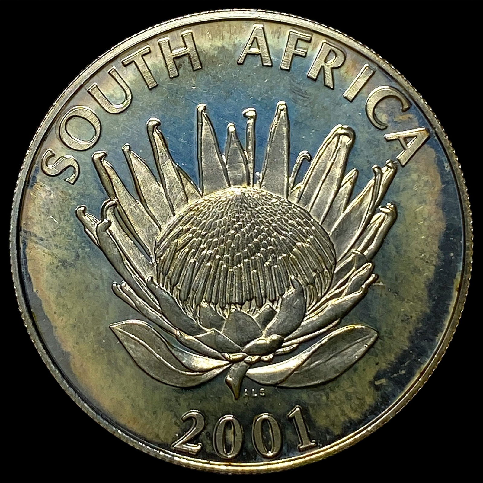2001 South Africa Silver Rand UNCIRCULATED: 2001 South Africa Silver Rand UNCIRCULATED