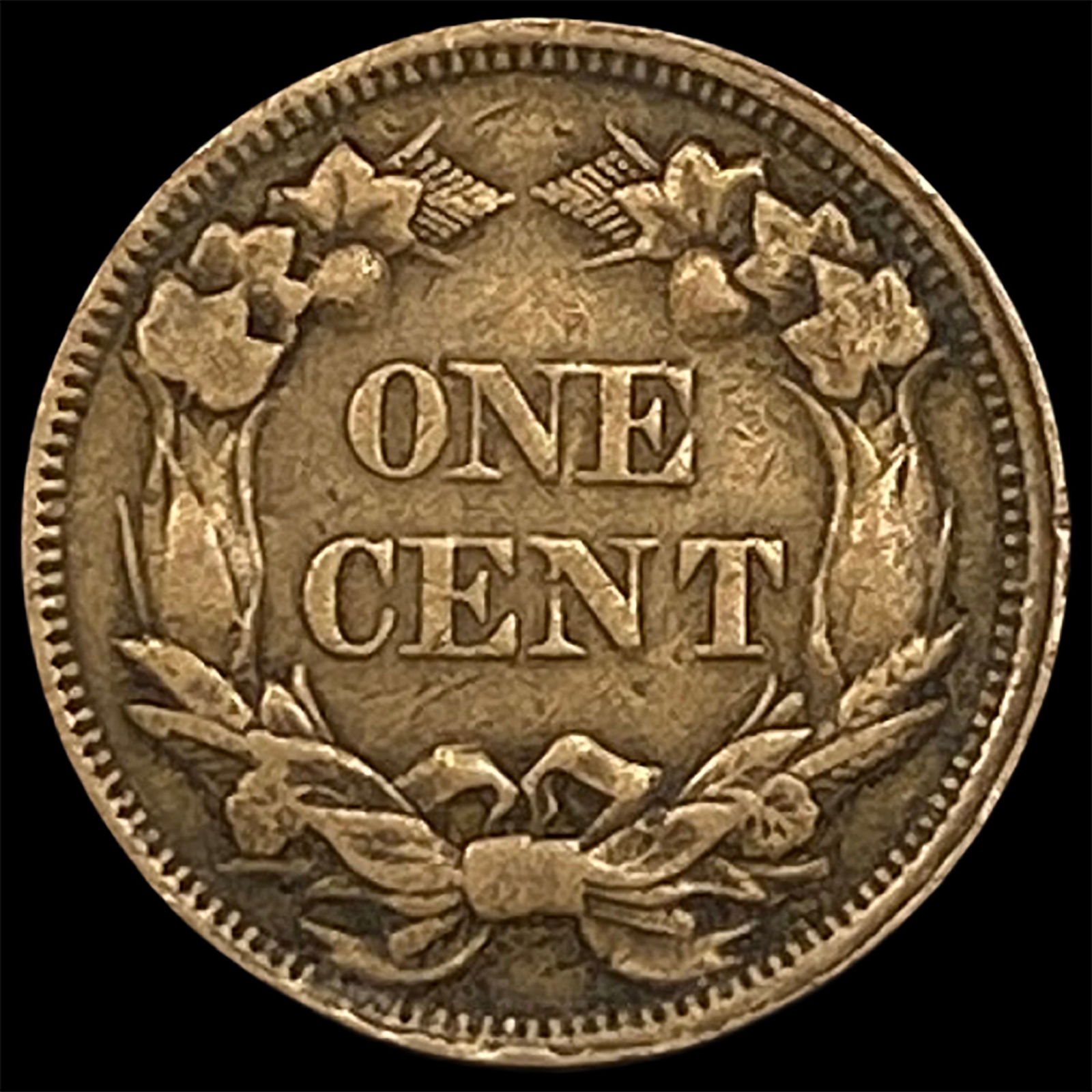 1858 Flying Eagle Cent NEARLY UNCIRCULATED - 2