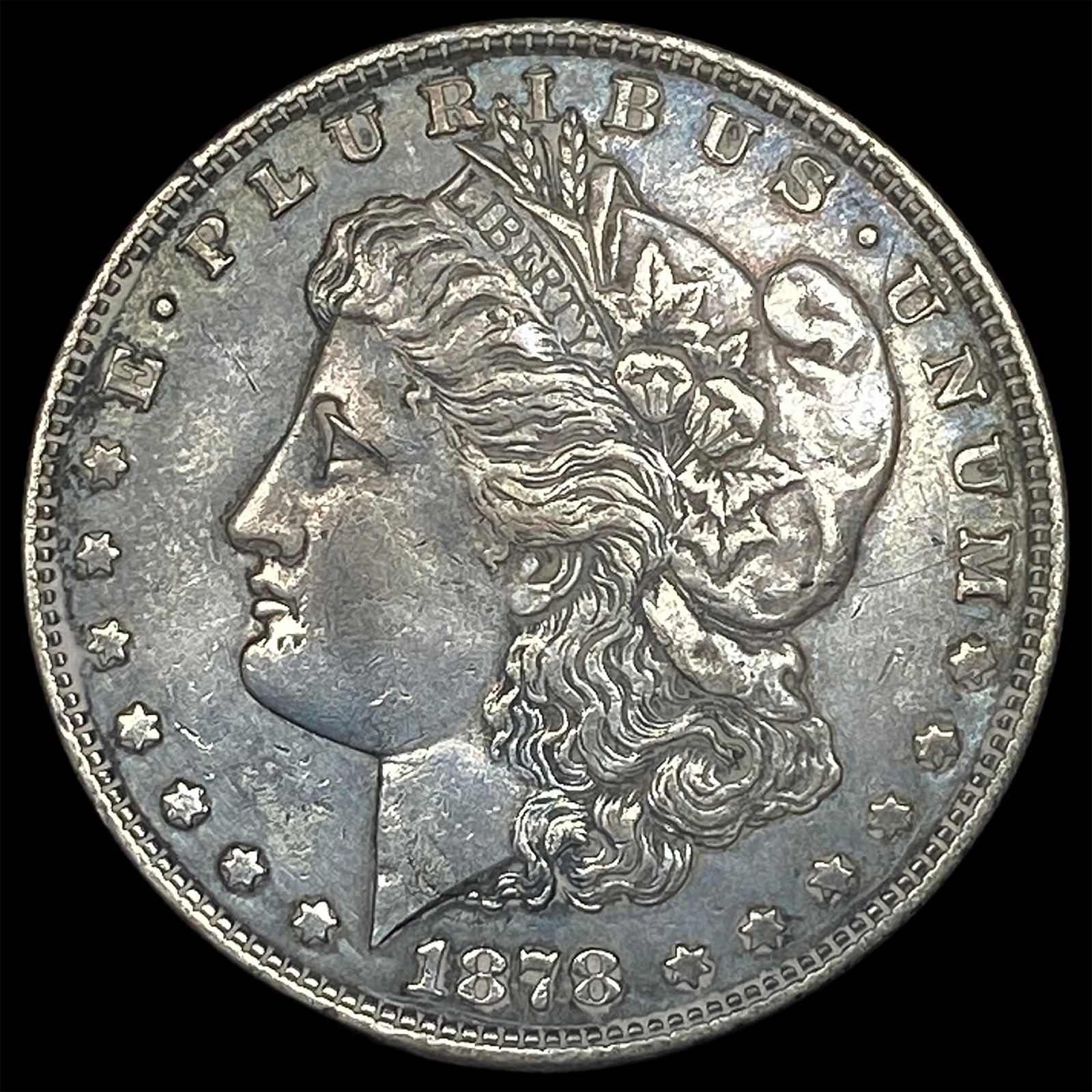 1878 Silver Morgan Dollar CLOSELY UNCIRCULATED: 1878 Silver Morgan Dollar CLOSELY UNCIRCULATED