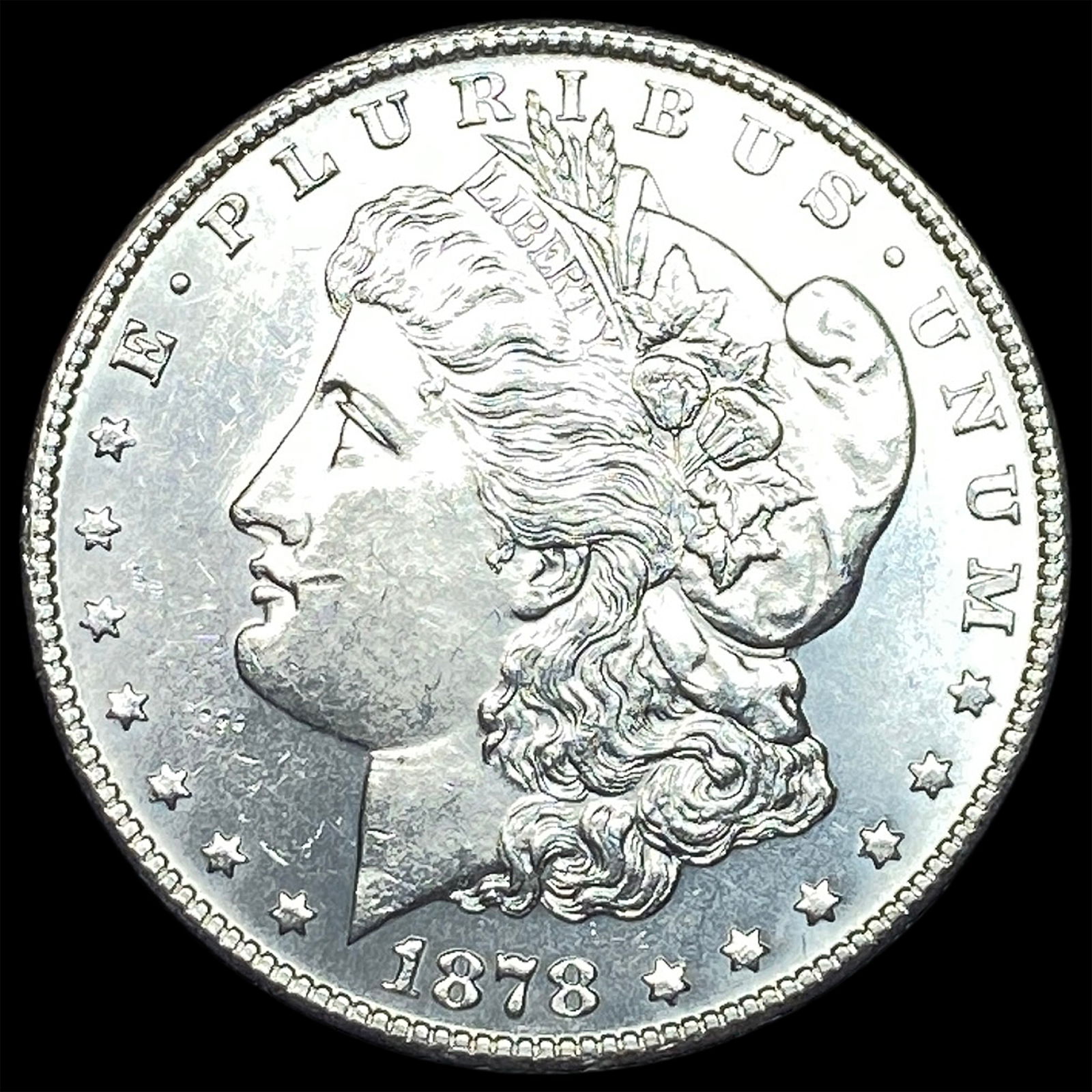 1878 Silver Morgan Dollar UNCIRCULATED: 1878 Silver Morgan Dollar UNCIRCULATED