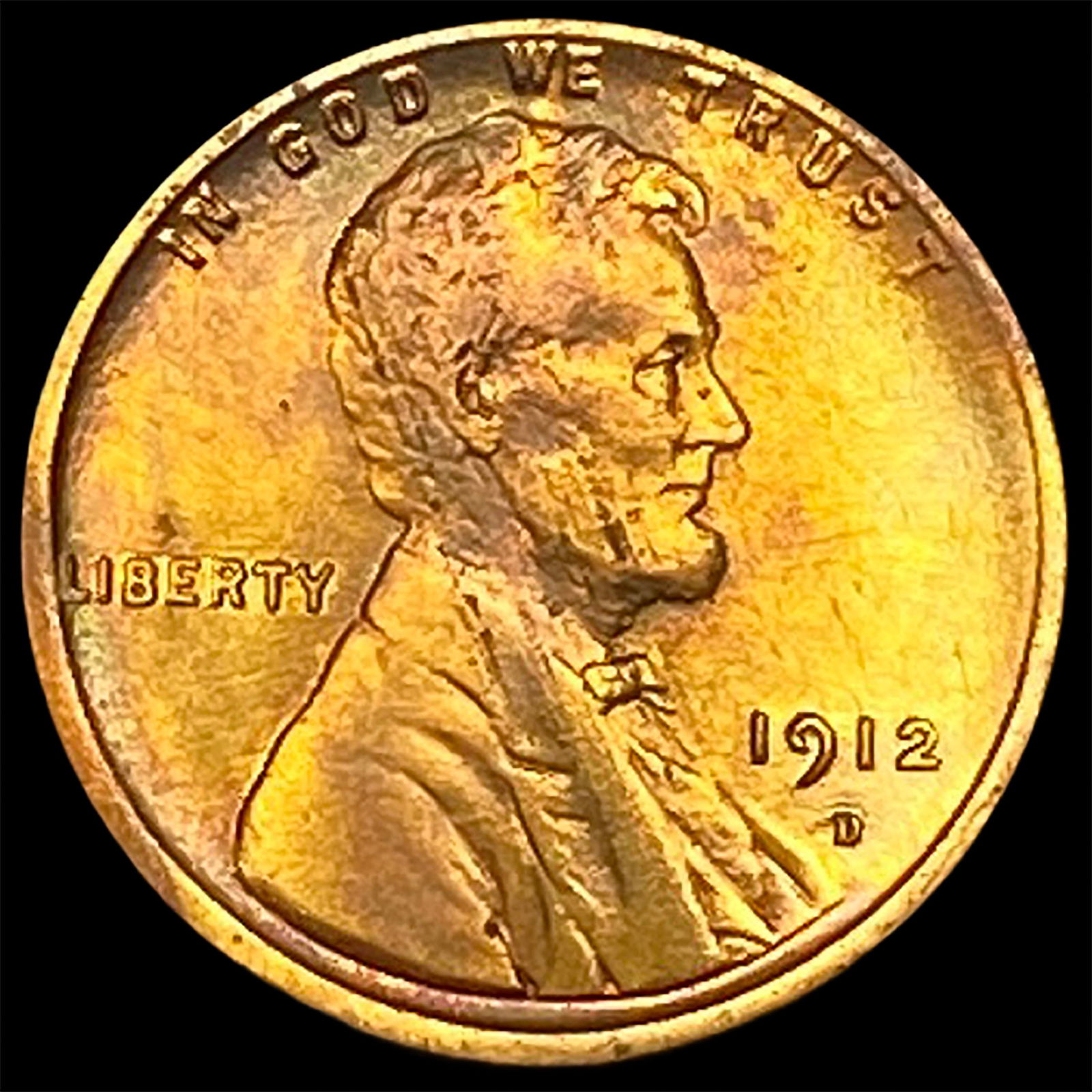 1912-D Lincoln Wheat Cent HIGH GRADE (1 of 2)