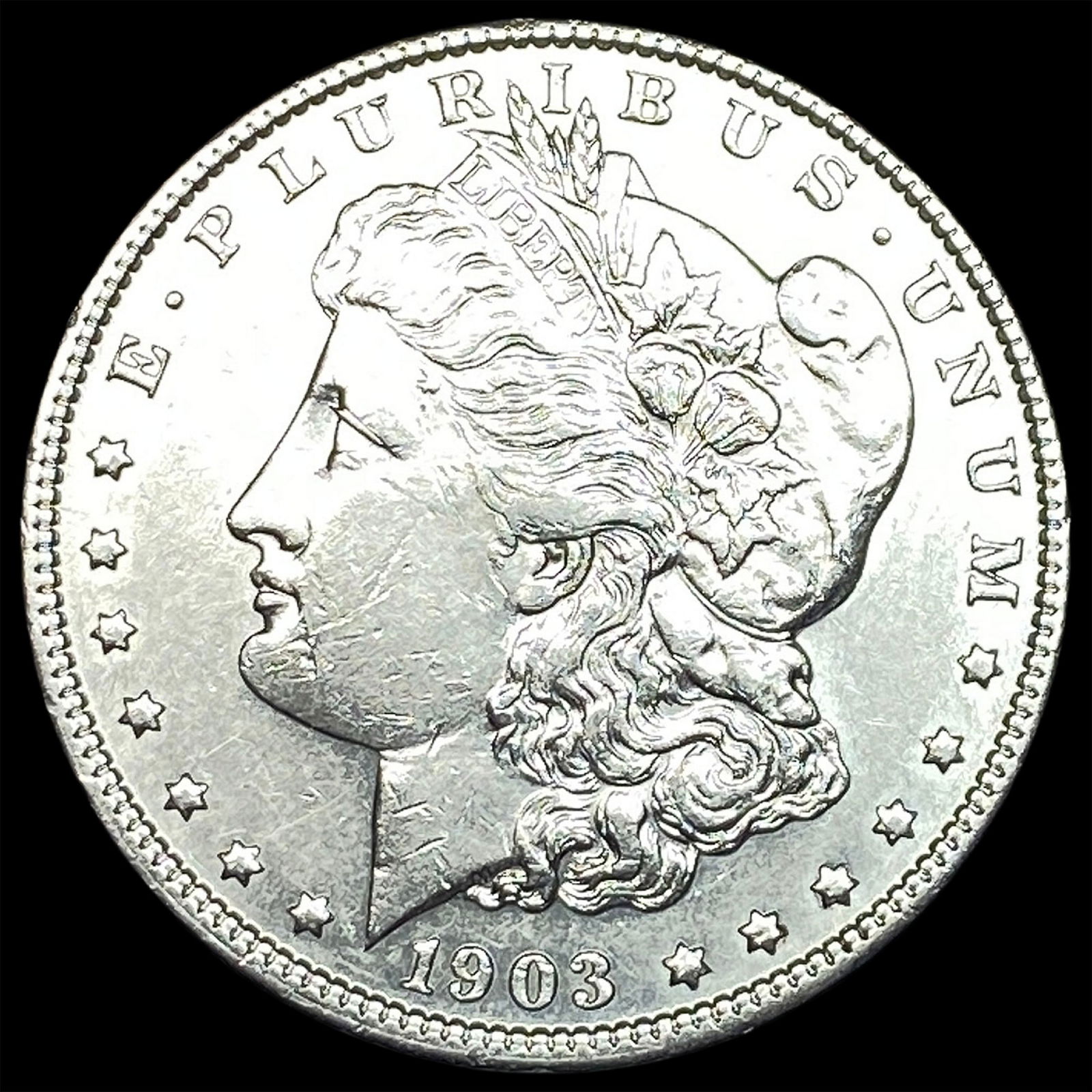 1903 Silver Morgan Dollar CLOSELY UNCIRCULATED: 1903 Silver Morgan Dollar CLOSELY UNCIRCULATED