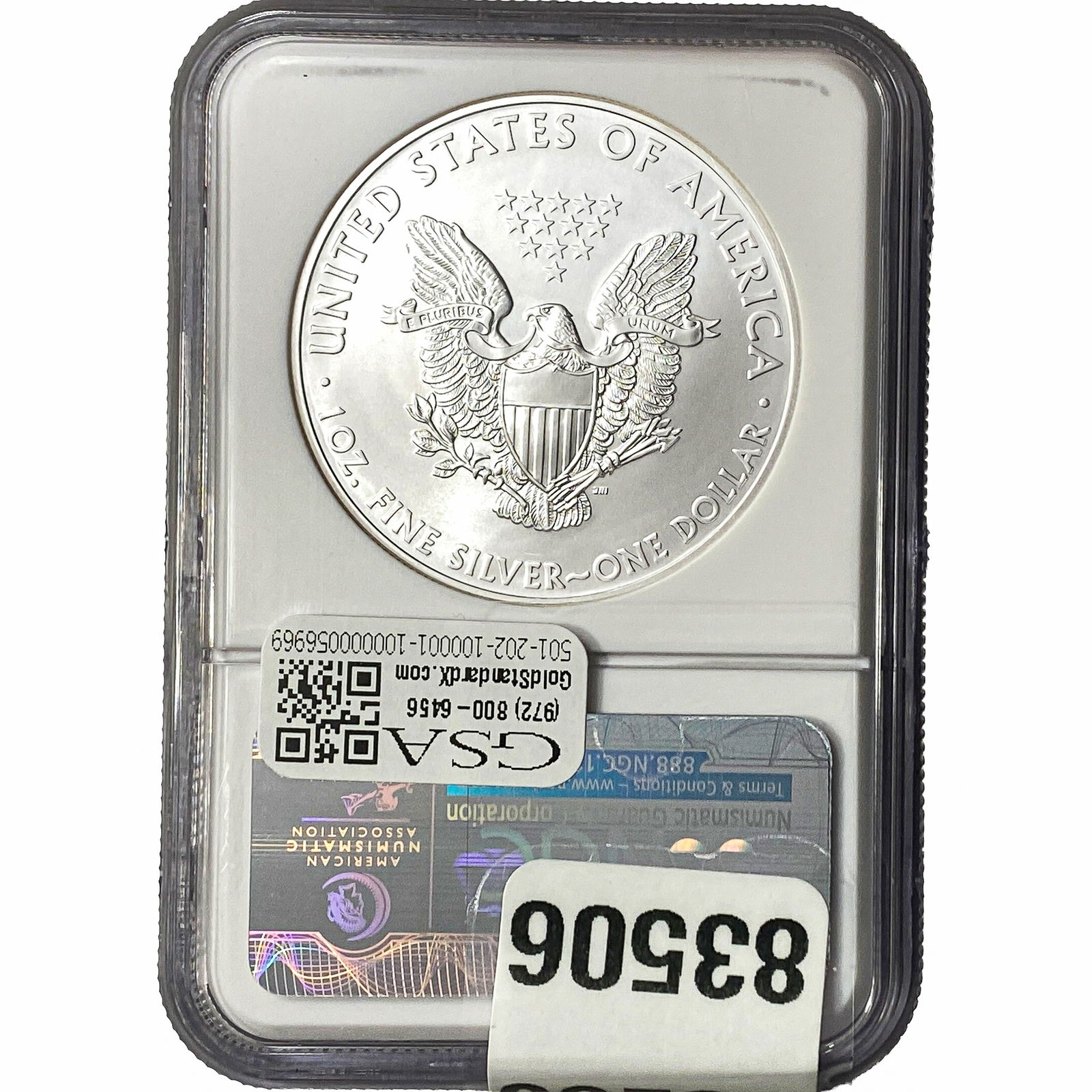 2009 Silver Eagle NGC MS70 - 2