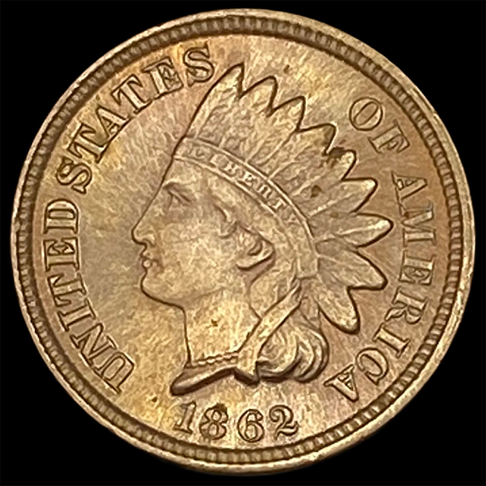 1862 Copper-Nickel Indian Head Cent UNCIRCULATED: 1862 Copper-Nickel Indian Head Cent UNCIRCULATED