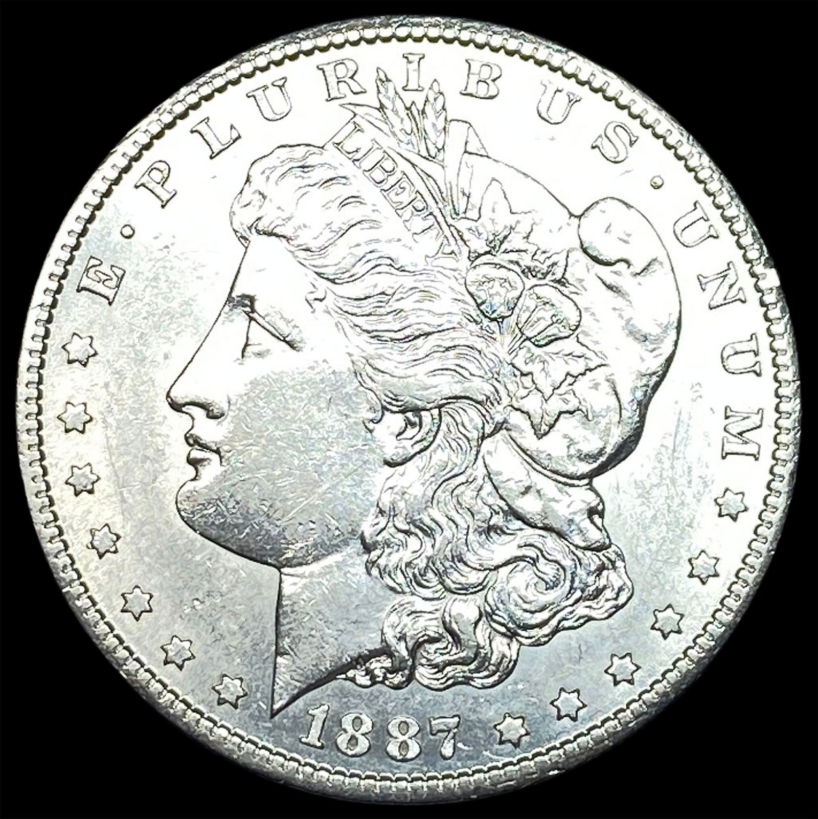 1887-S Silver Morgan Dollar UNCIRCULATED: 1887-S Silver Morgan Dollar UNCIRCULATED