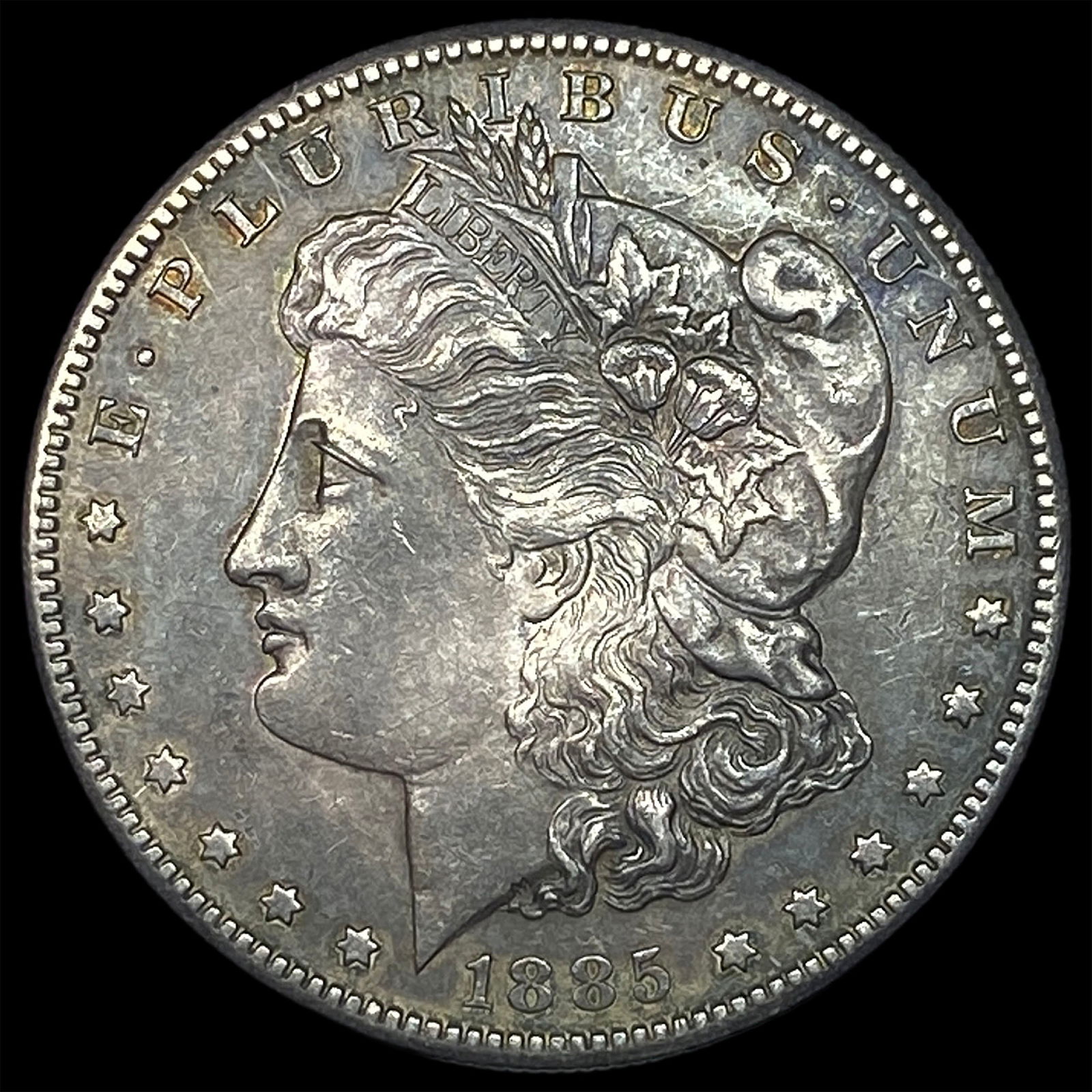 1885-S Silver Morgan Dollar CLOSELY UNCIRCULATED (1 of 2)