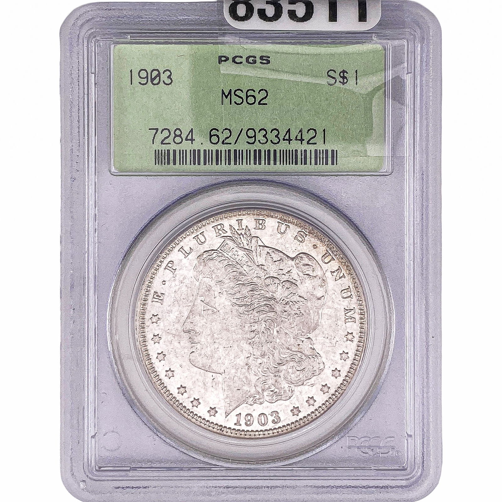 1903 Morgan Silver Dollar PCGS MS62 (1 of 2)