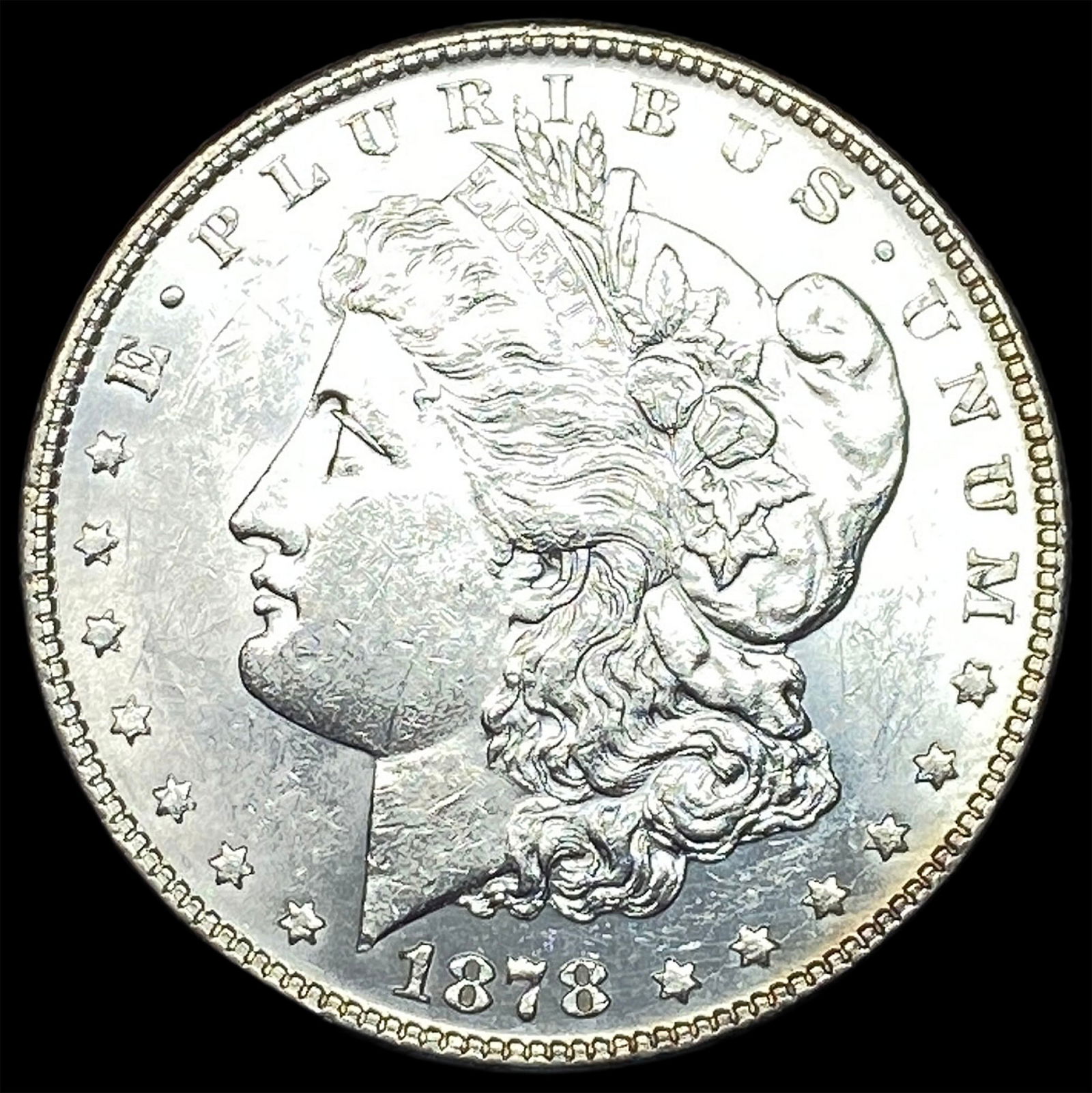1878 Silver Morgan Dollar UNCIRCULATED: 1878 Silver Morgan Dollar UNCIRCULATED