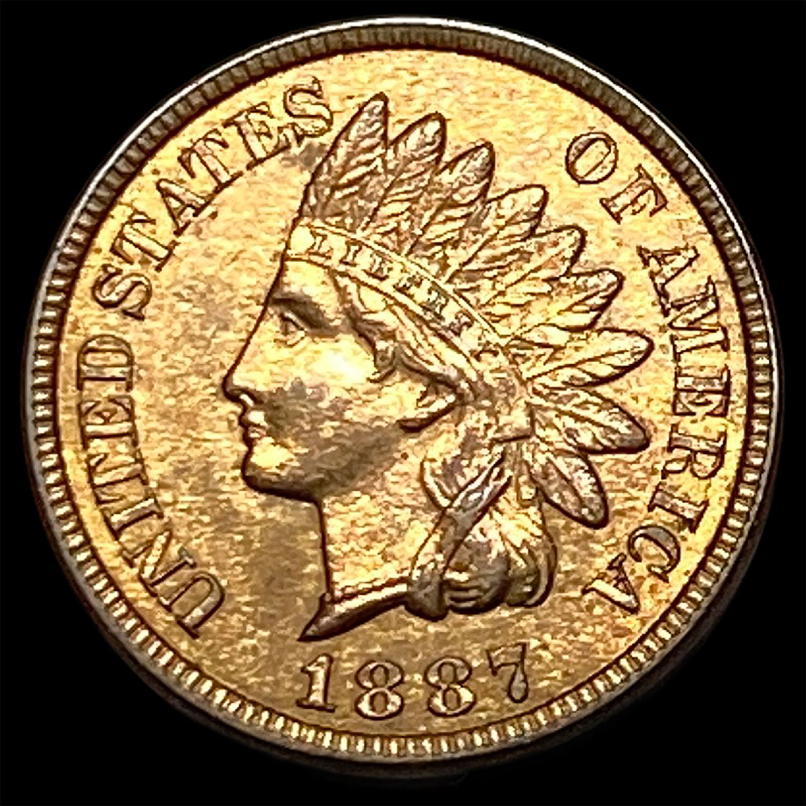 1887 Indian Head Cent UNCIRCULATED: 1887 Indian Head Cent UNCIRCULATED