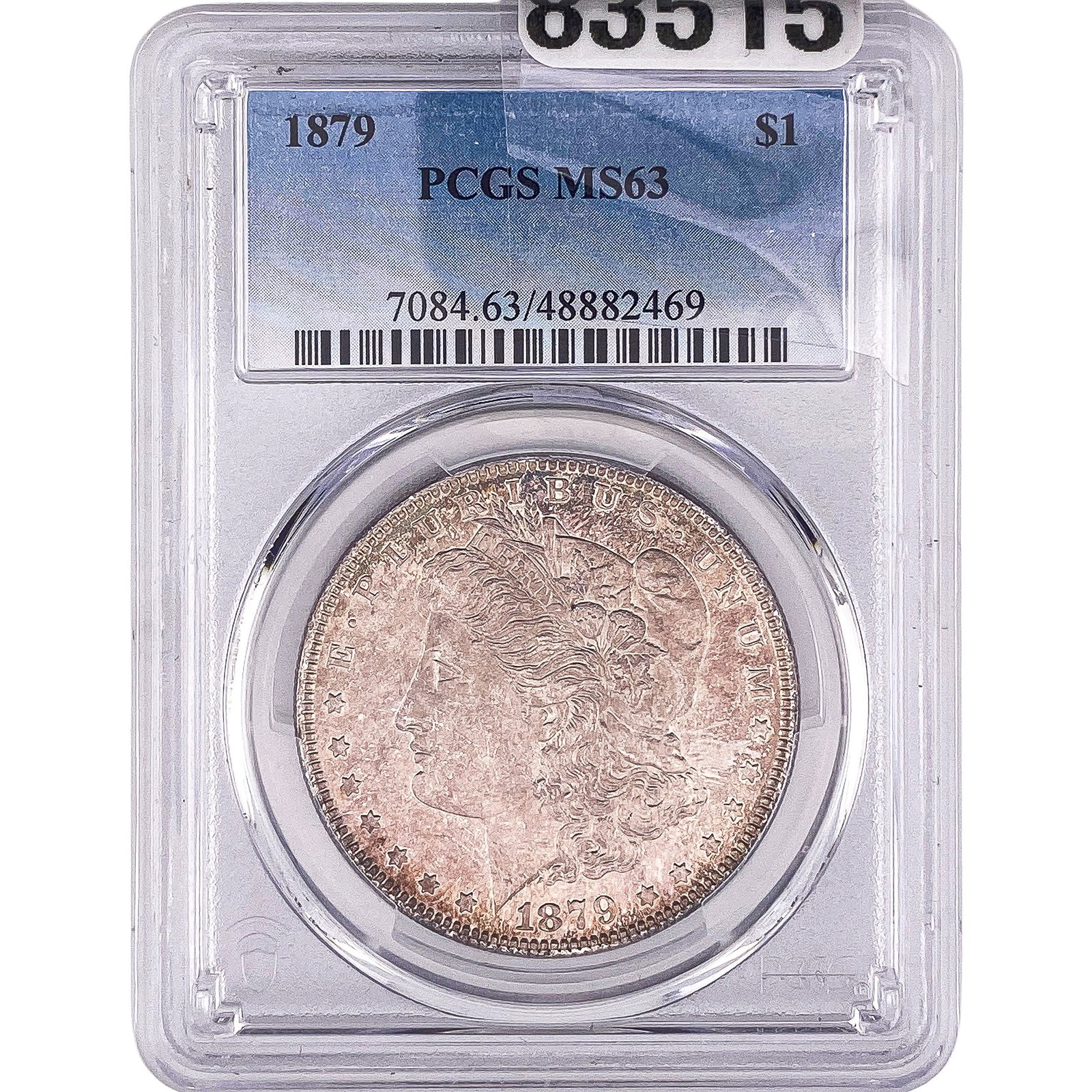 1879 Morgan Silver Dollar PCGS MS63 (1 of 2)