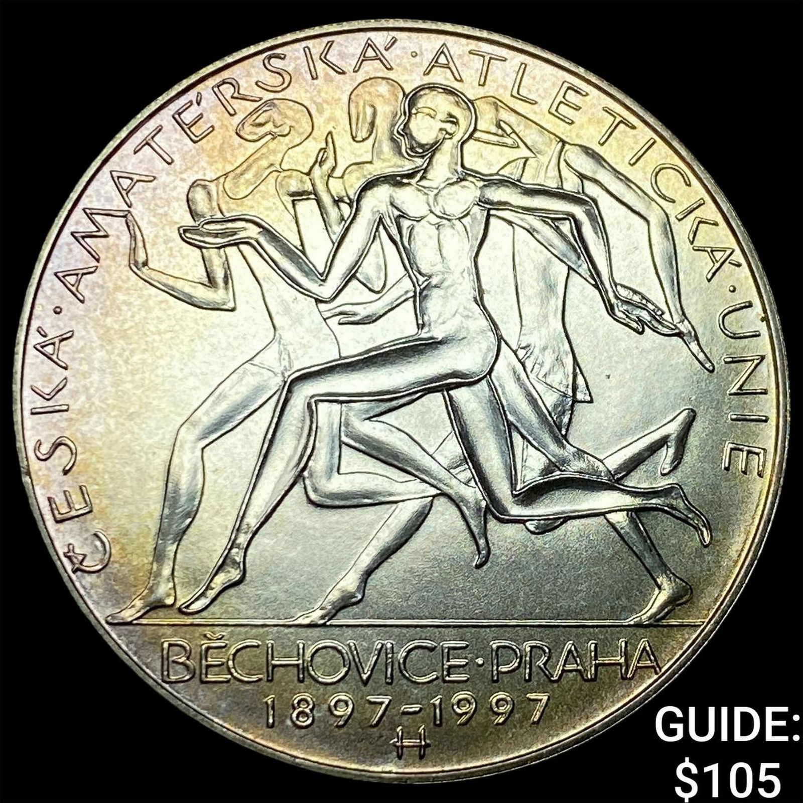1997 Czechoslovakia Silver 200 Korun UNCIRCULATED (1 of 2)