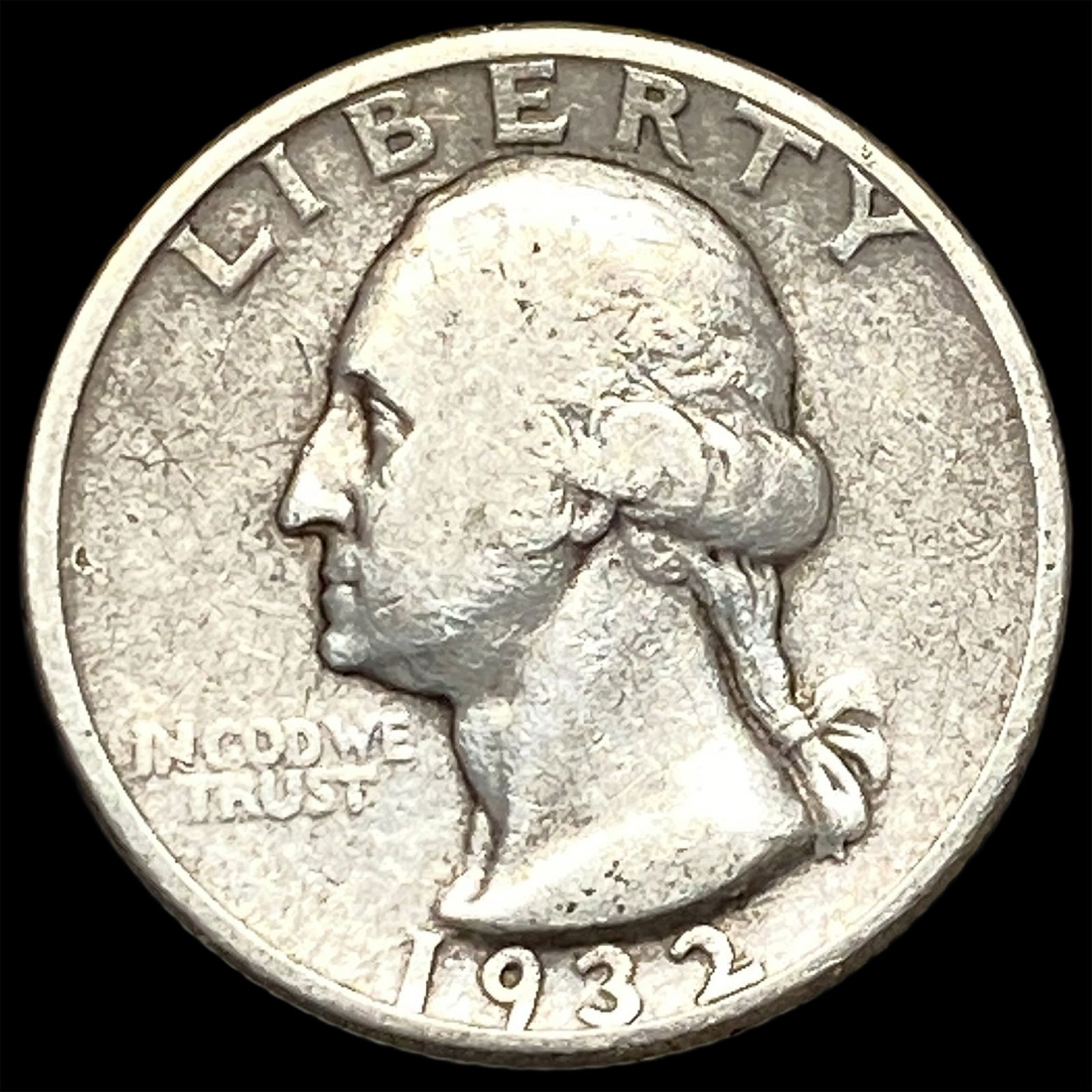 1932-D Silver Washington Quarter LIGHTLY CIRCULATED: 1932-D Silver Washington Quarter LIGHTLY CIRCULATED