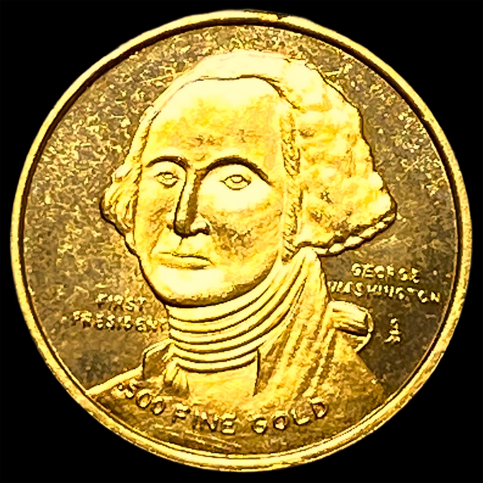 Bicentennial 1976 Gold Medal George Washington SUPERB GEM BU (1 of 2)