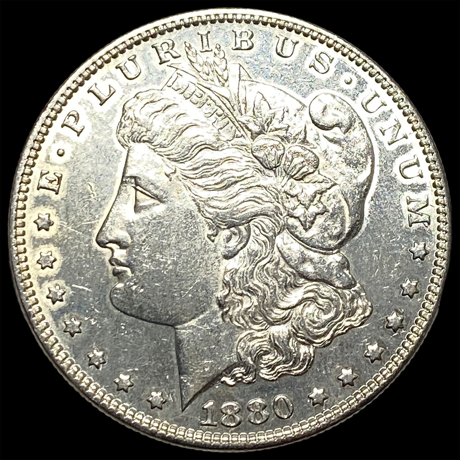 1880-S Silver Morgan Dollar UNCIRCULATED: 1880-S Silver Morgan Dollar UNCIRCULATED