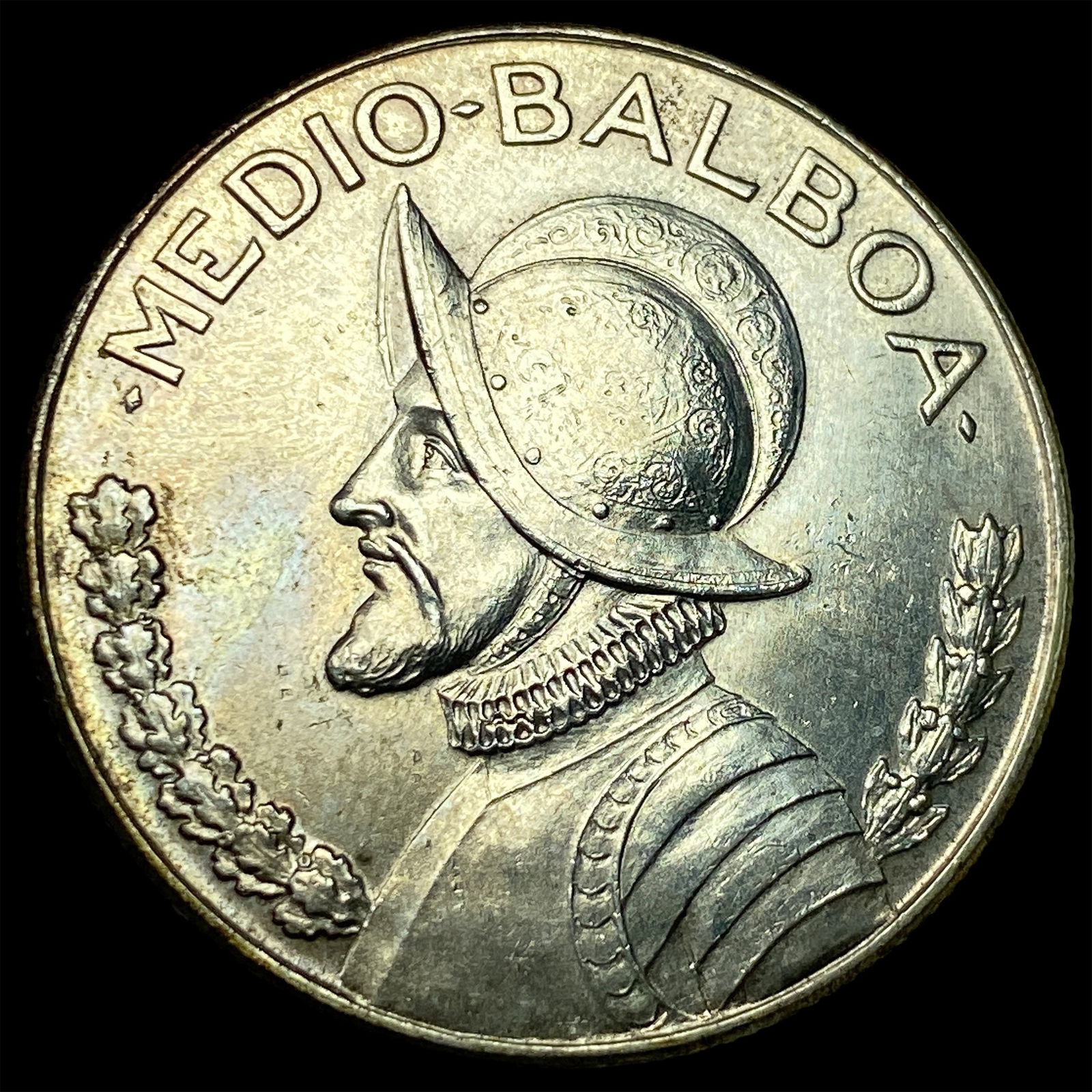 1966 Panama Silver Half Balboa UNCIRCULATED: 1966 Panama Silver Half Balboa UNCIRCULATED